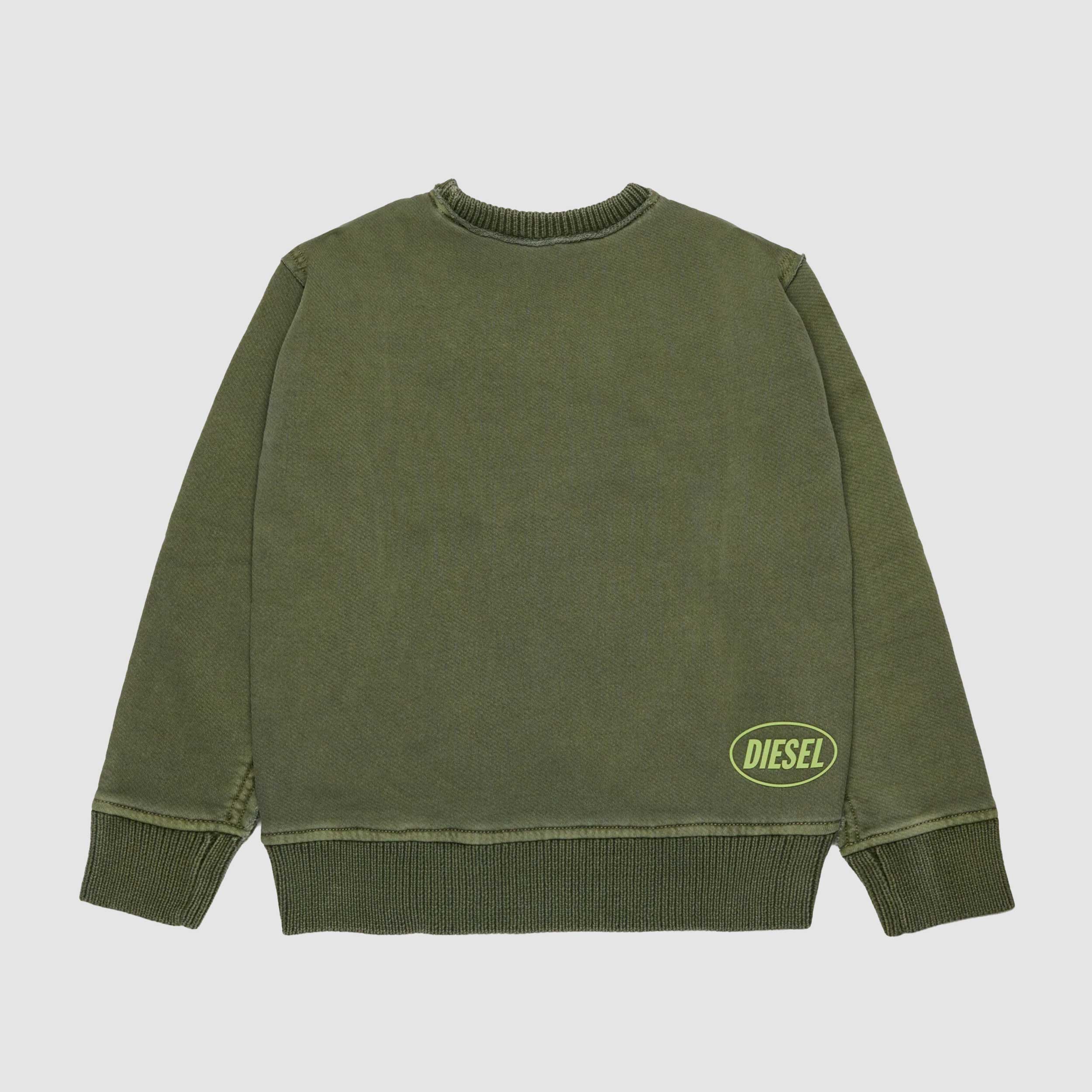 Pullover Verde In Felpa E Maglia Firmato DIESEL - annameglio.com abbigliamento moda