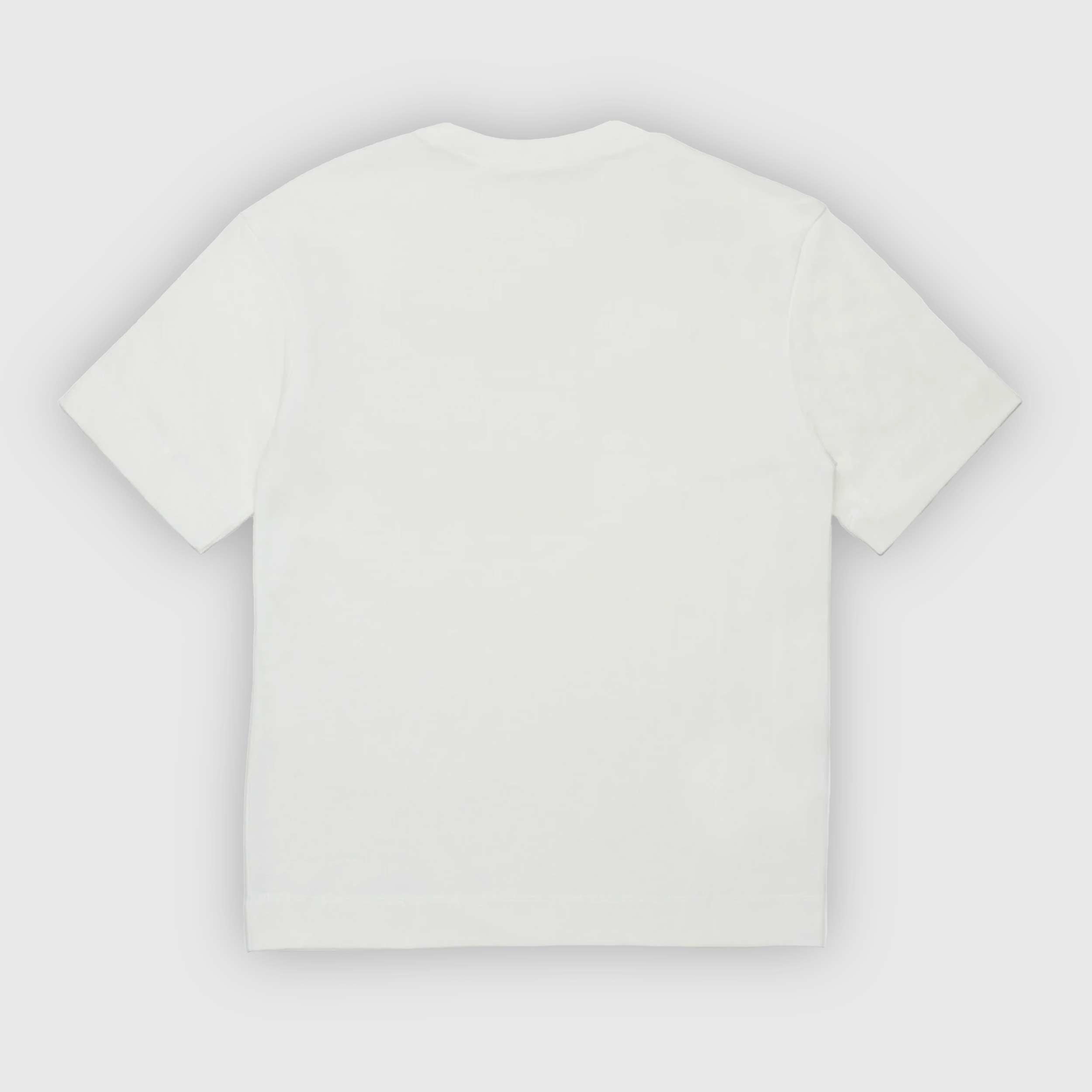 T-shirt Bianca In Jersey Con Logo Firmata MARNI - annameglio.com abbigliamento moda