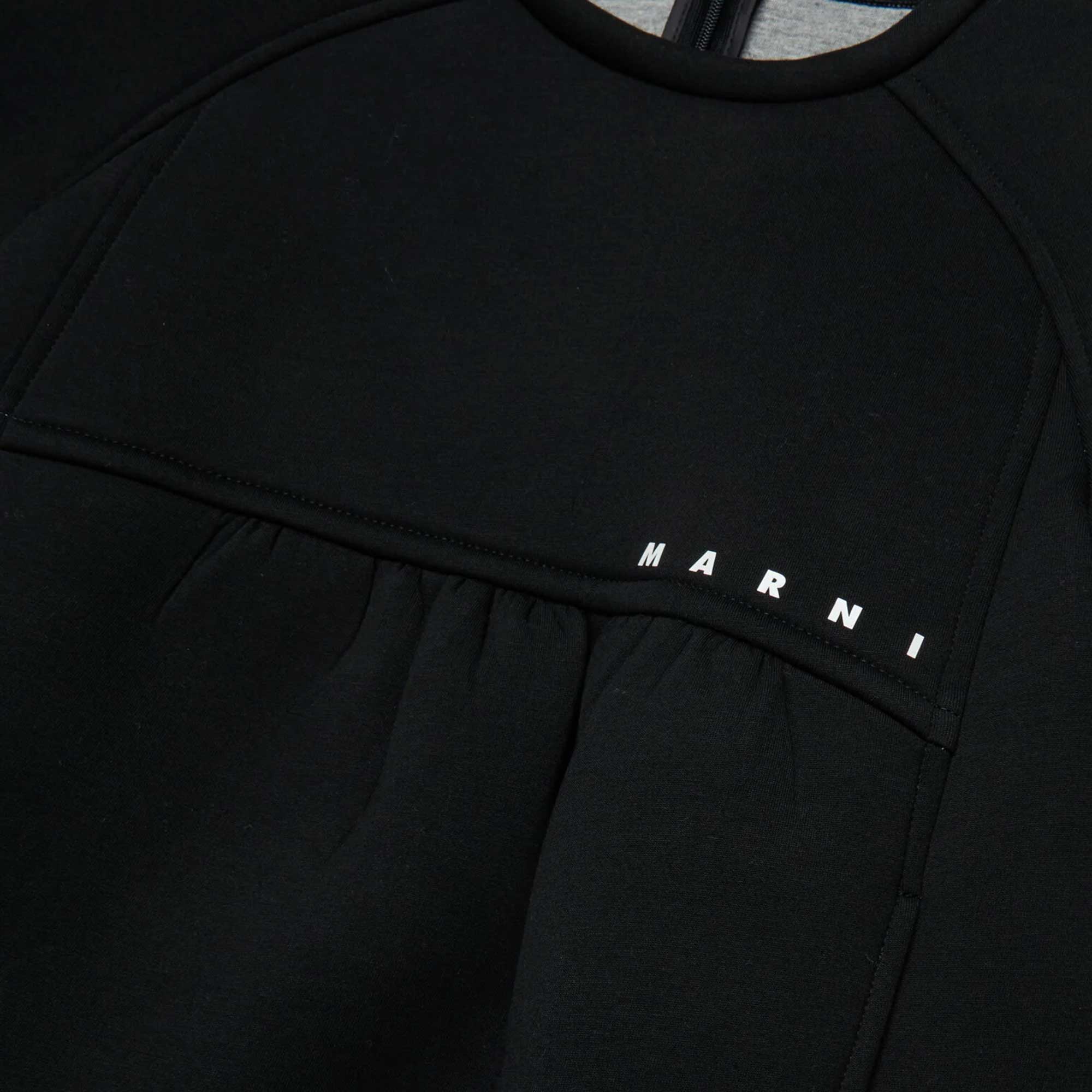 Abito Nero In Misto Cotone Firmato MARNI - annameglio.com abbigliamento moda