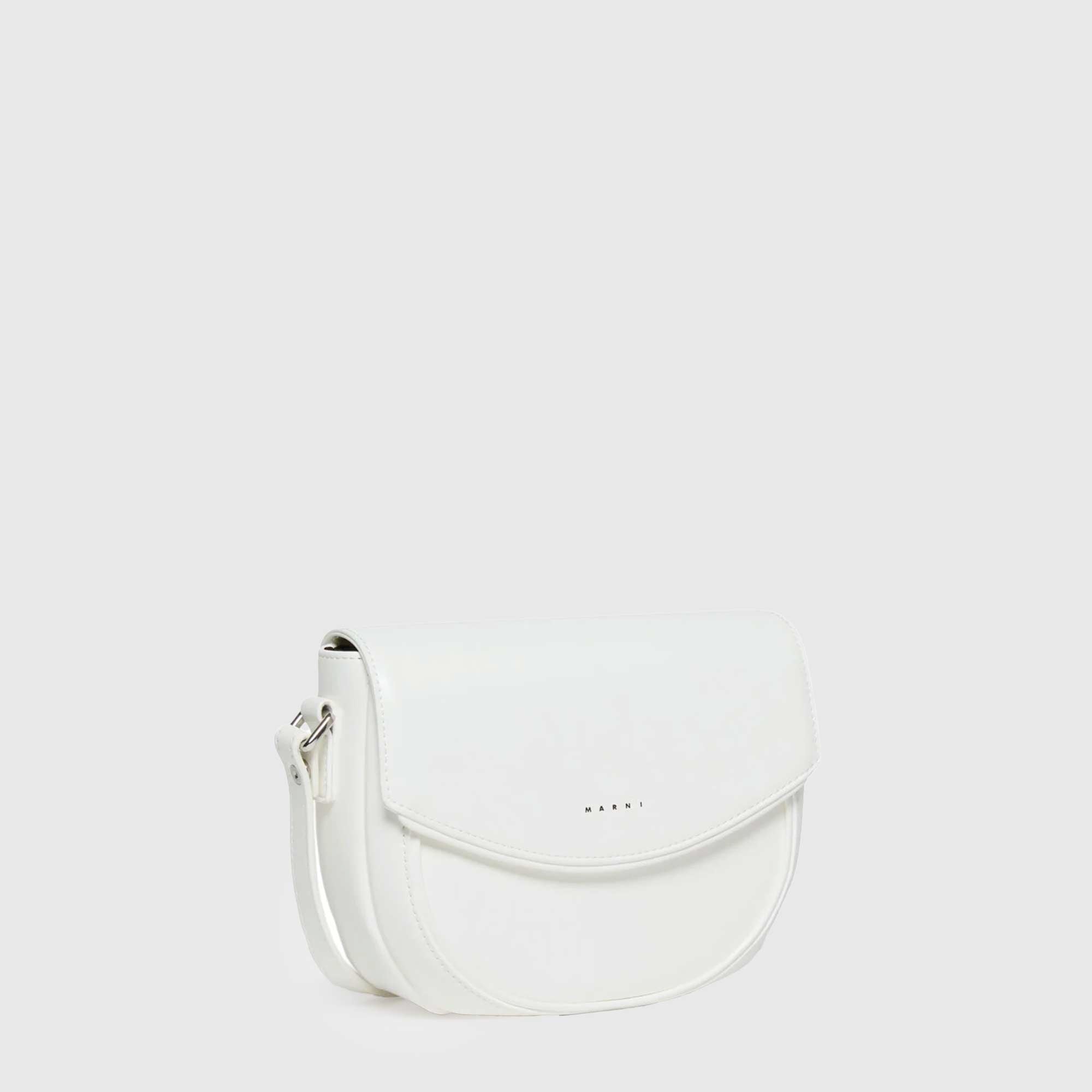 Borsa Bianca In Tessuto Spalmato Firmato MARNI - annameglio.com abbigliamento moda