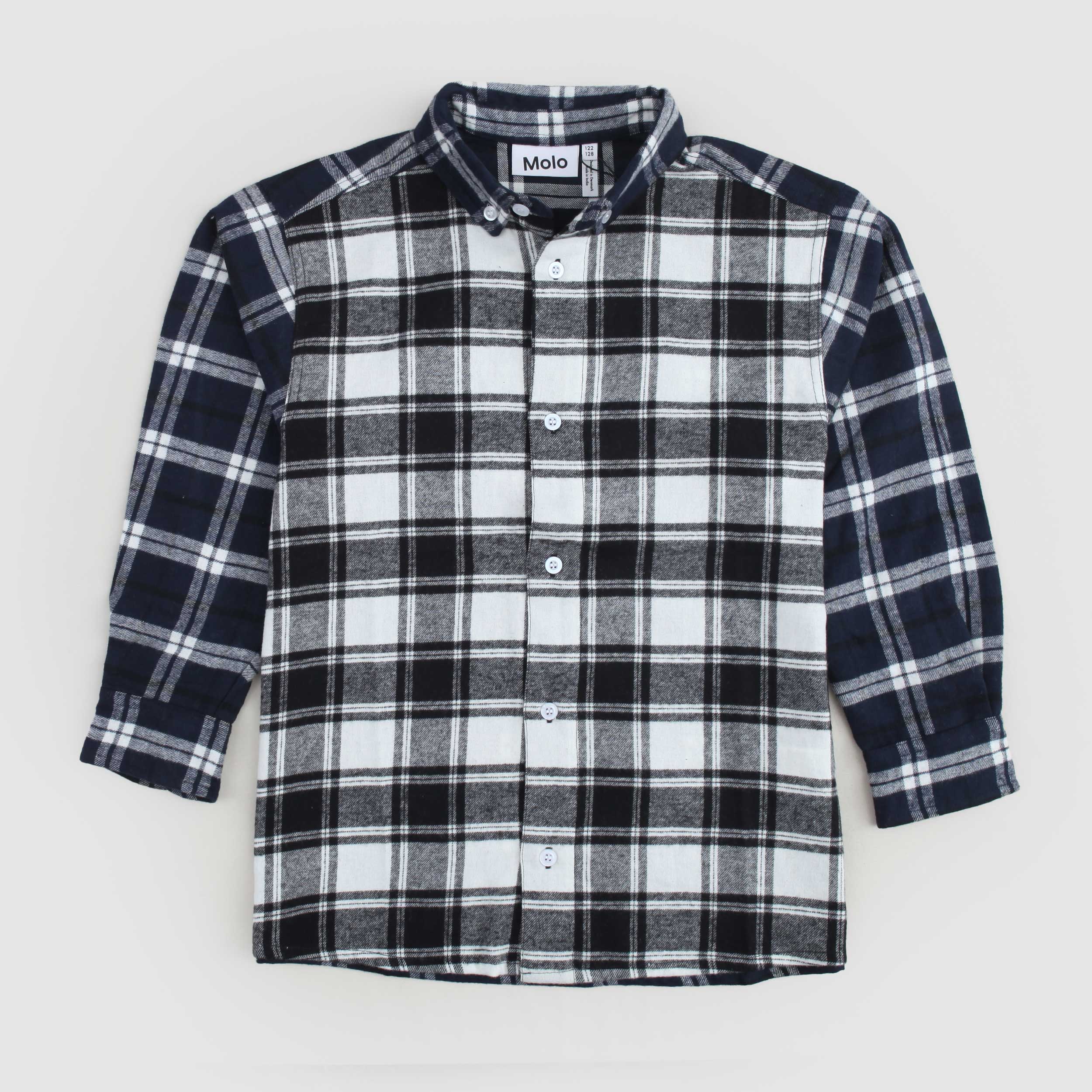 Camicia Bianca E Nera Firmata MOLO