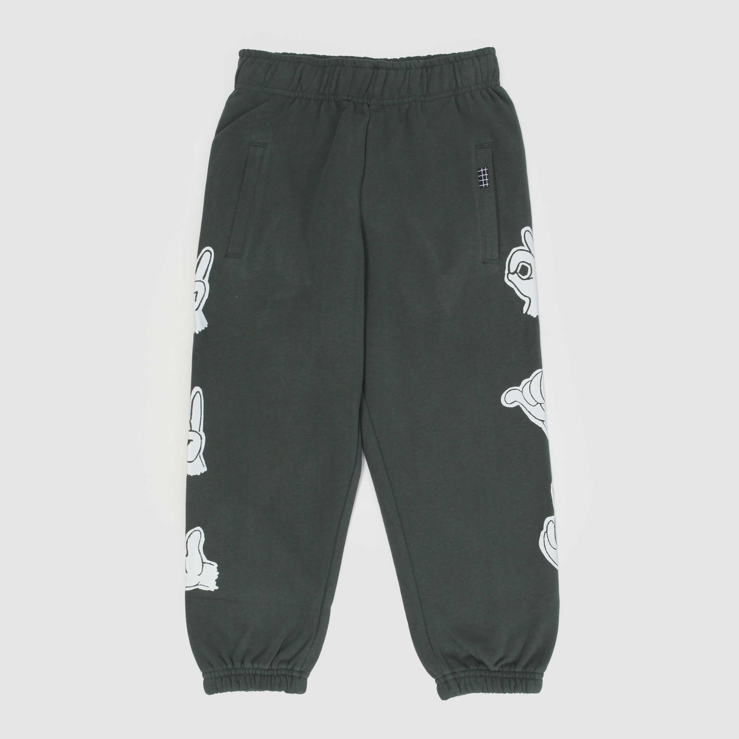 Pantalone Verde Con Logo Bianco Firmato MOLO - annameglio.com abbigliamento moda