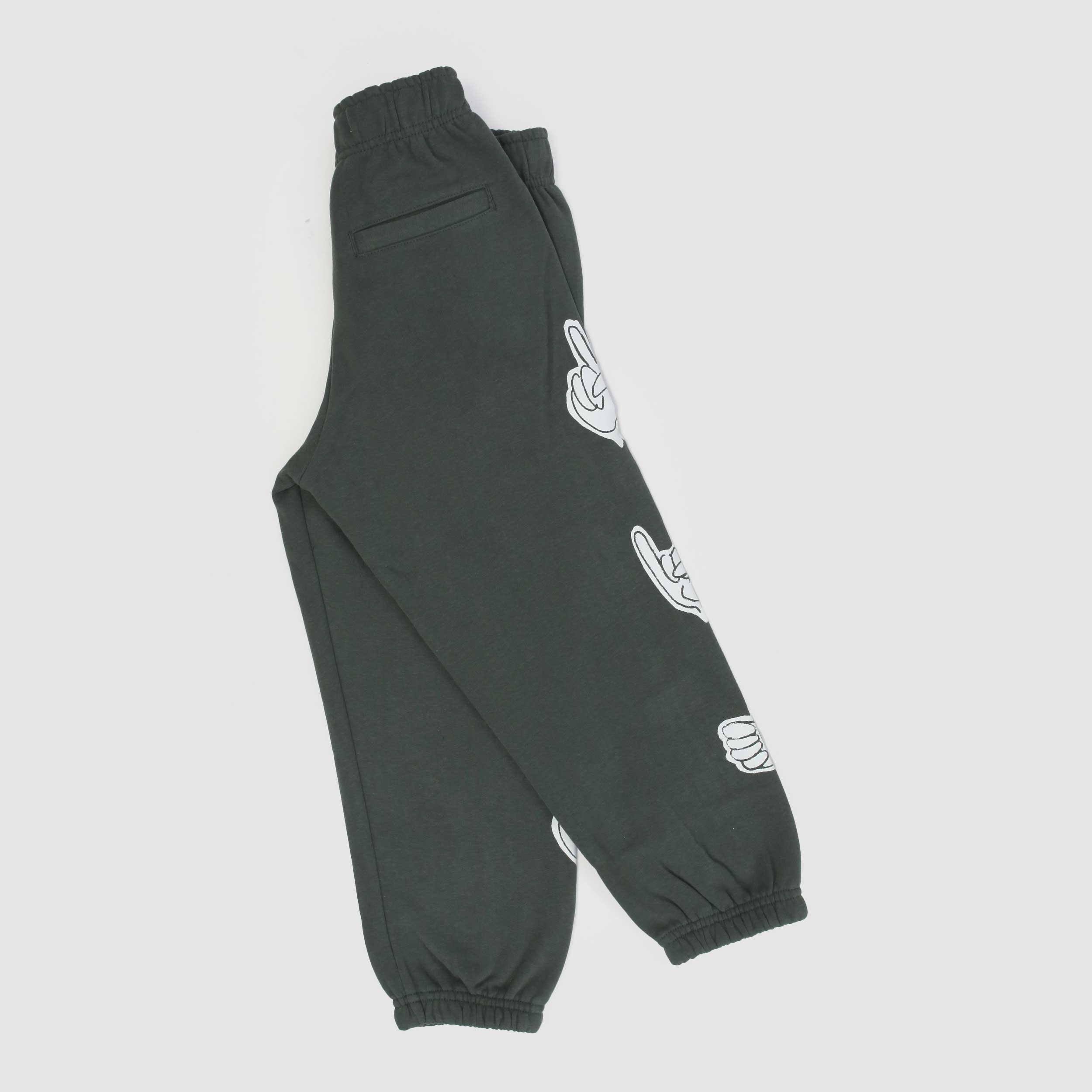 Pantalone Verde Con Logo Bianco Firmato MOLO - annameglio.com abbigliamento moda