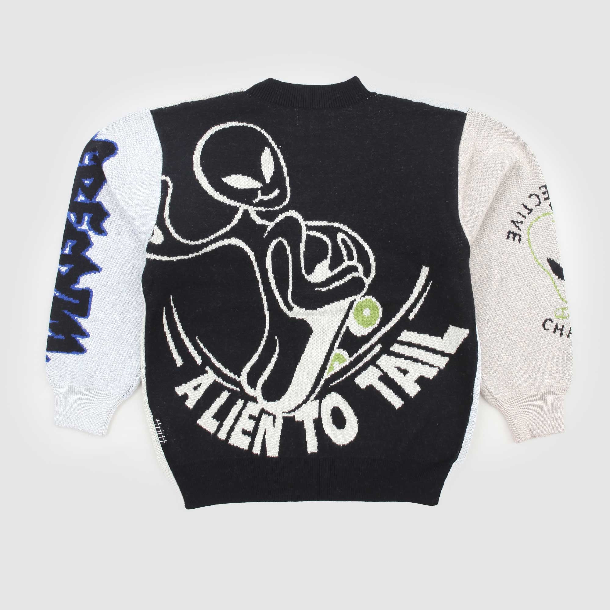 Cardigan Con Fantasia Alieno Firmato MOLO - annameglio.com abbigliamento moda