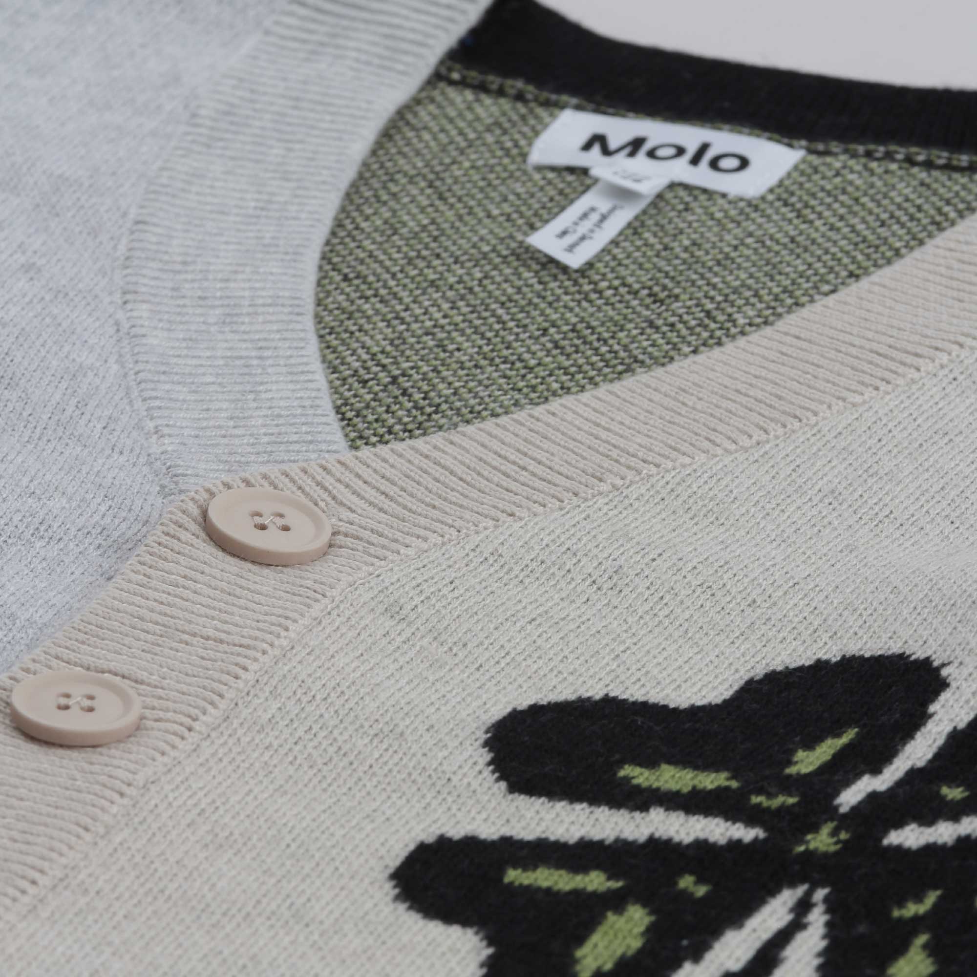 Cardigan Con Fantasia Alieno Firmato MOLO - annameglio.com abbigliamento moda