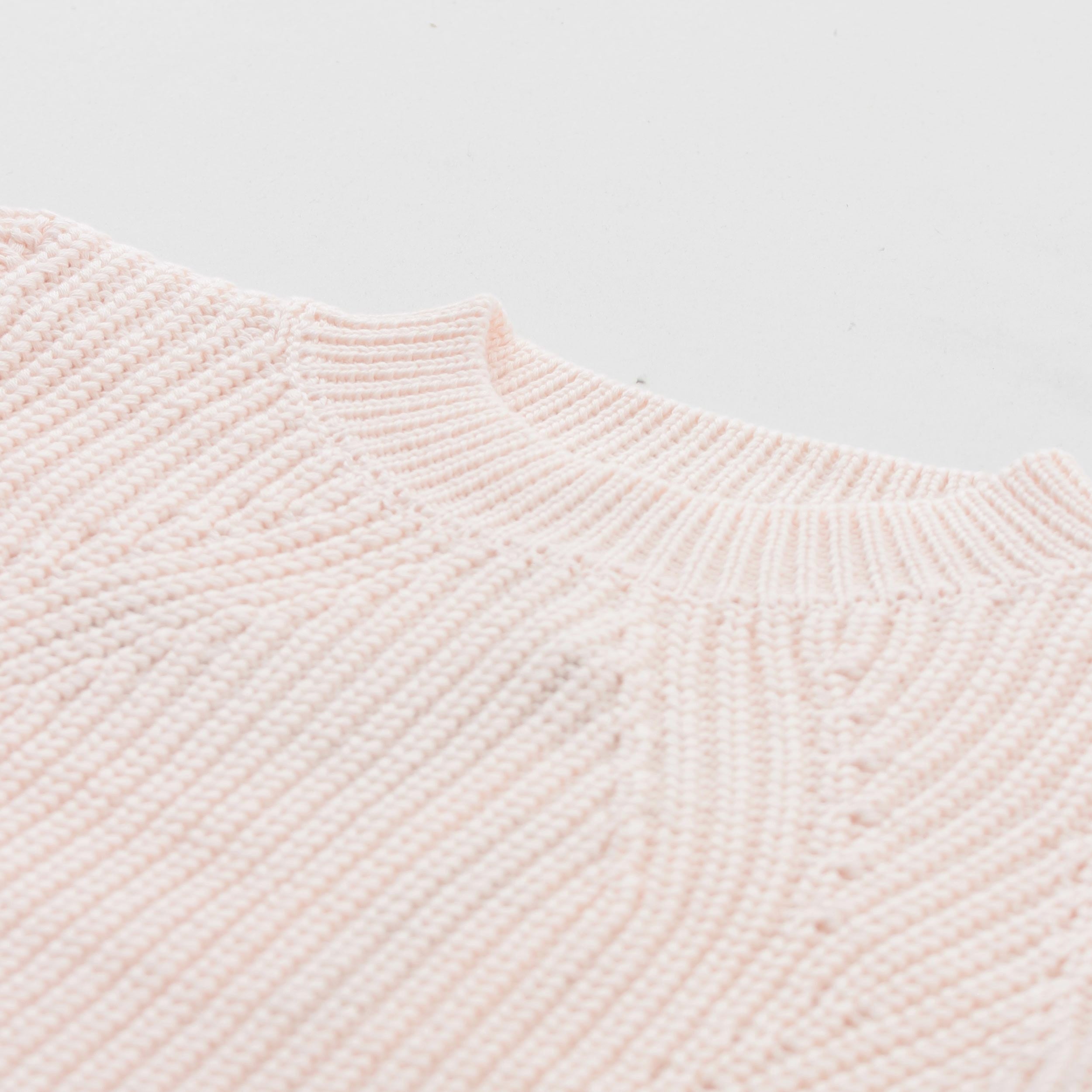 Maglioncino Rosa A Coste Firmato MOLO - annameglio.com abbigliamento moda