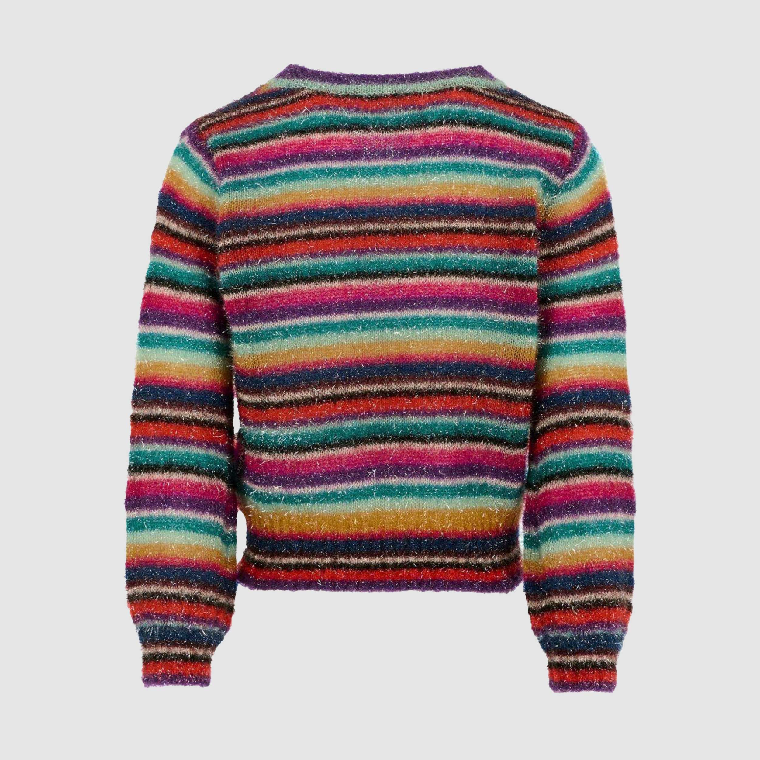 Maglia Multicolore Con Lurex Firmata MOLO - annameglio.com abbigliamento moda