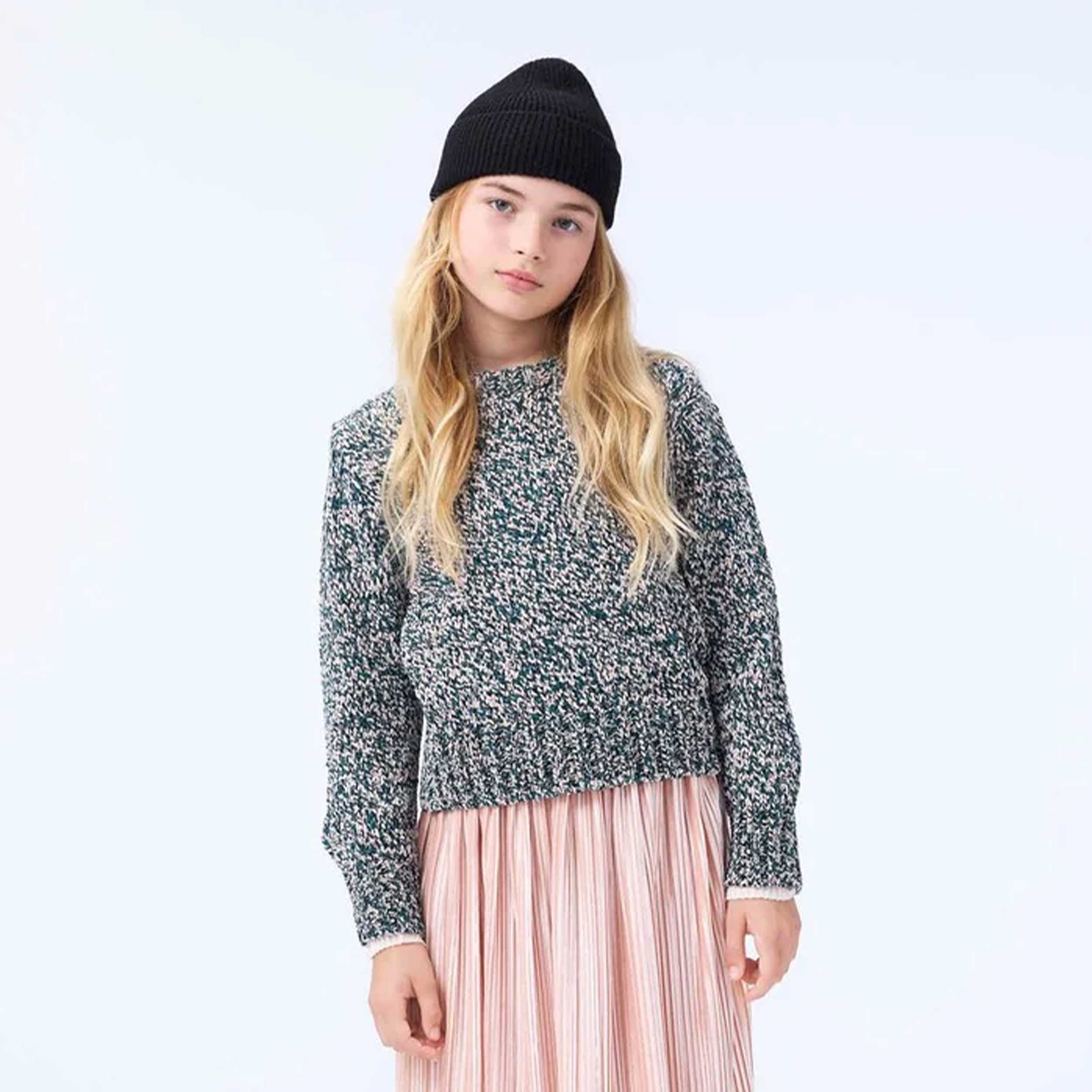 Maglioncino Verde E Beige Firmato MOLO - annameglio.com abbigliamento moda