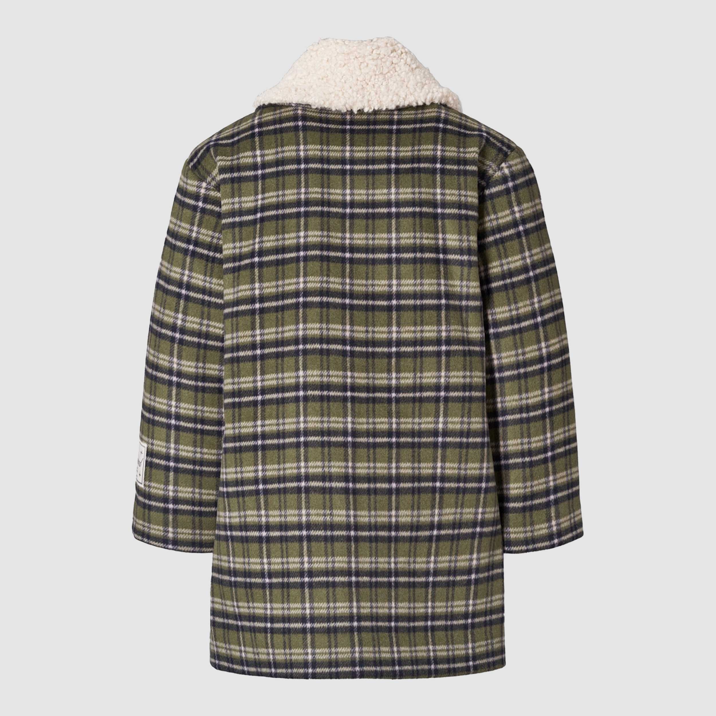 Cappotto A Quadri Verde E Blu Firmato MOLO - annameglio.com abbigliamento moda