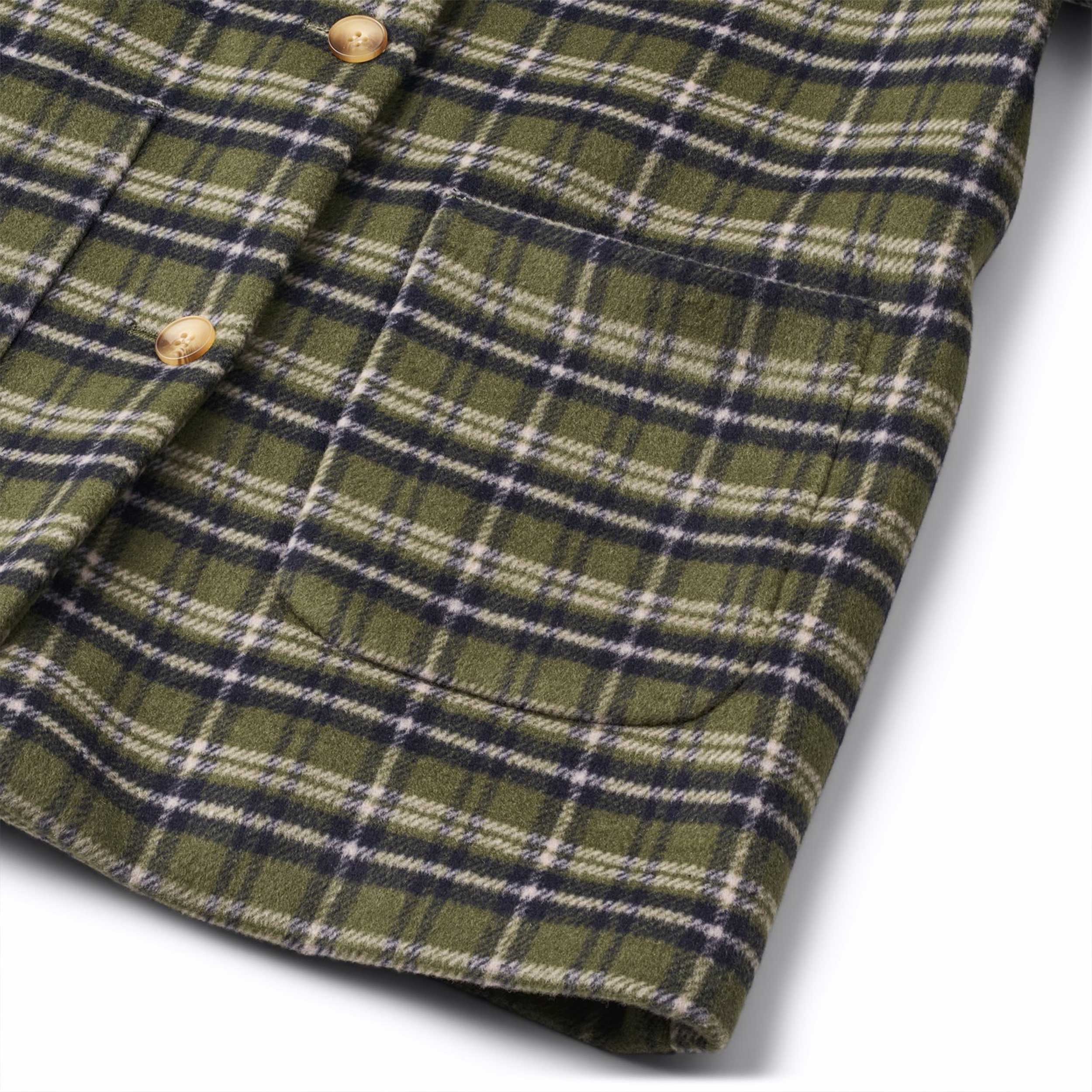 Cappotto A Quadri Verde E Blu Firmato MOLO - annameglio.com abbigliamento moda