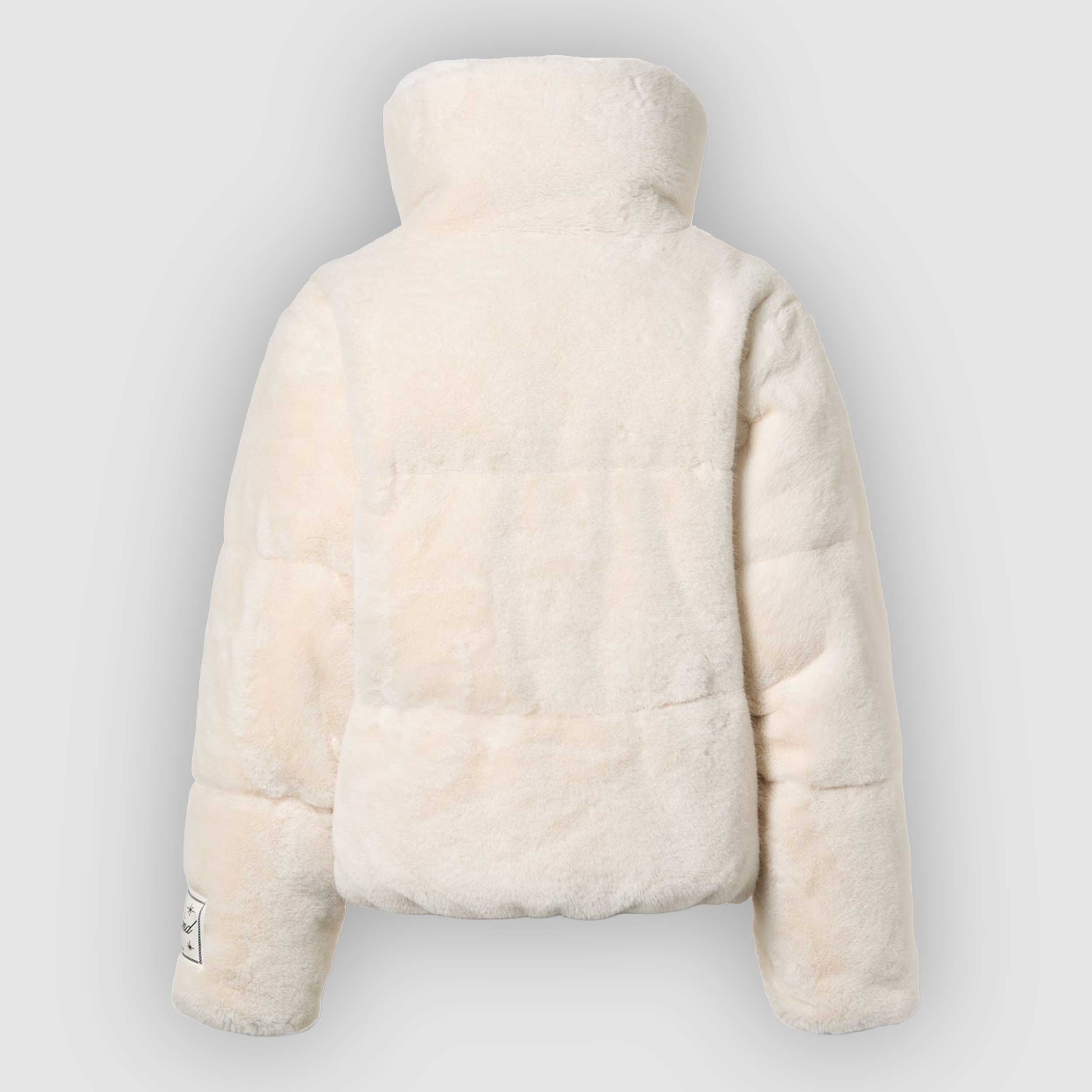 Giubbino Latte In Ecopelliccia Firmato MOLO - annameglio.com abbigliamento moda