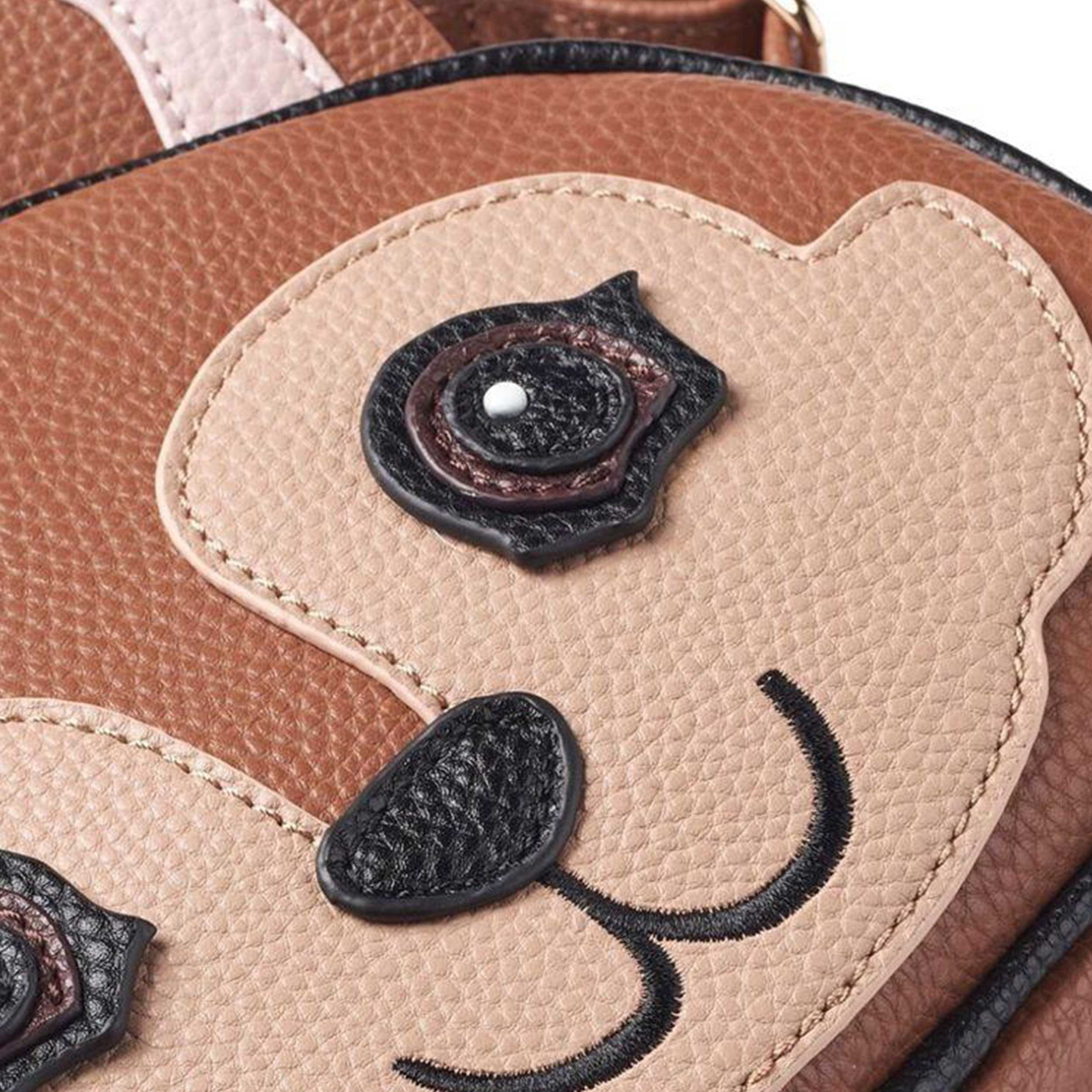 Borsa Marrone Scoiattolo Firmato MOLO - annameglio.com abbigliamento moda