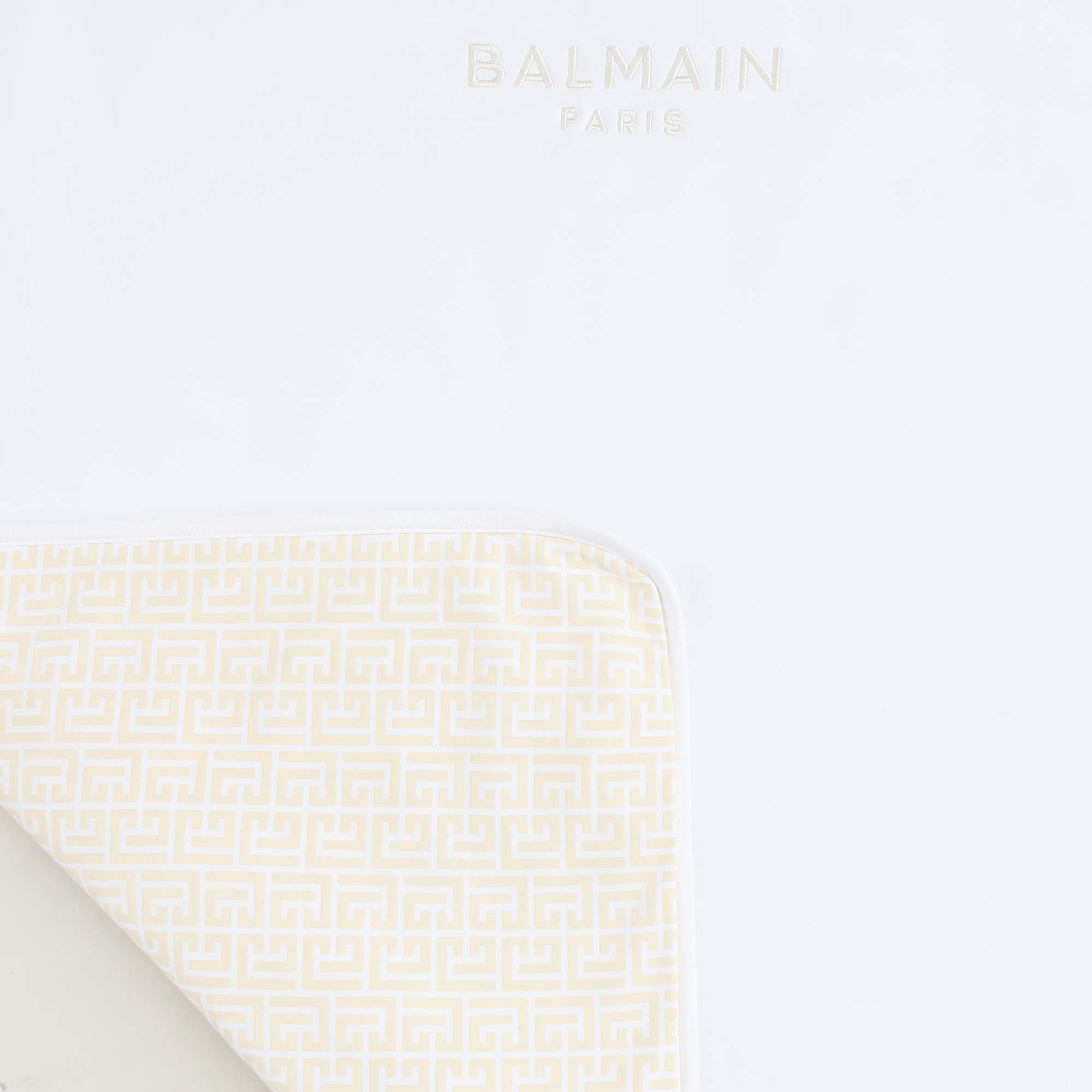 Copertina Bianco E Oro Firmata BALMAIN - annameglio.com abbigliamento moda