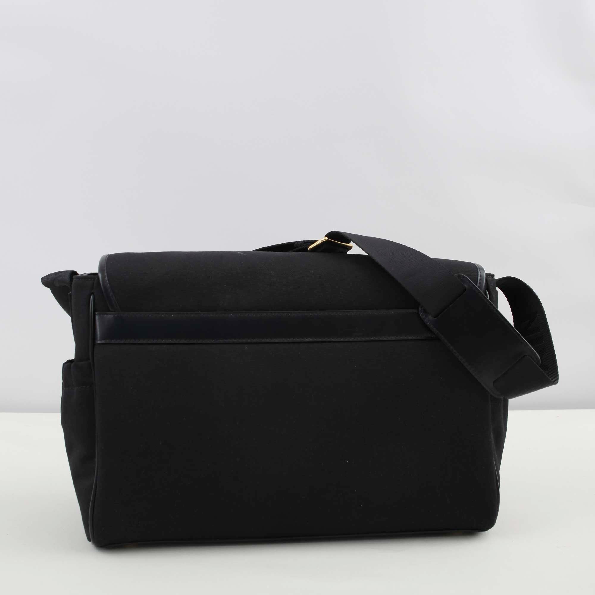 Borsa Fasciatoio Nera Con Logo Firmata BALMAIN - annameglio.com abbigliamento moda