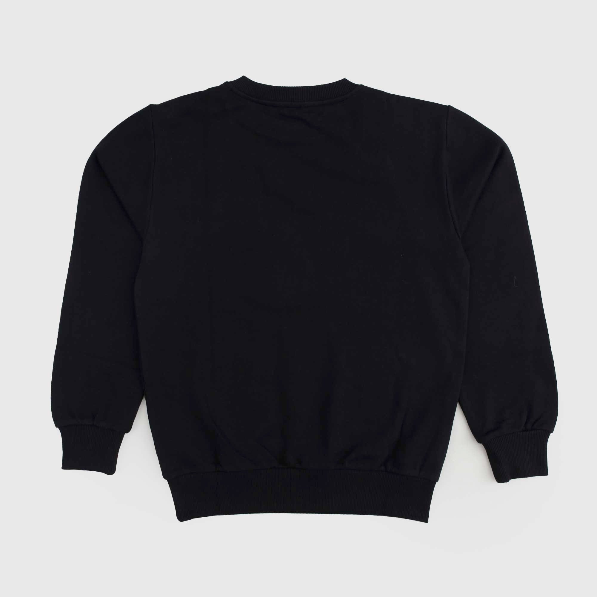 Felpa Nera Con Logo Oro Firmata BALMAIN - annameglio.com abbigliamento moda