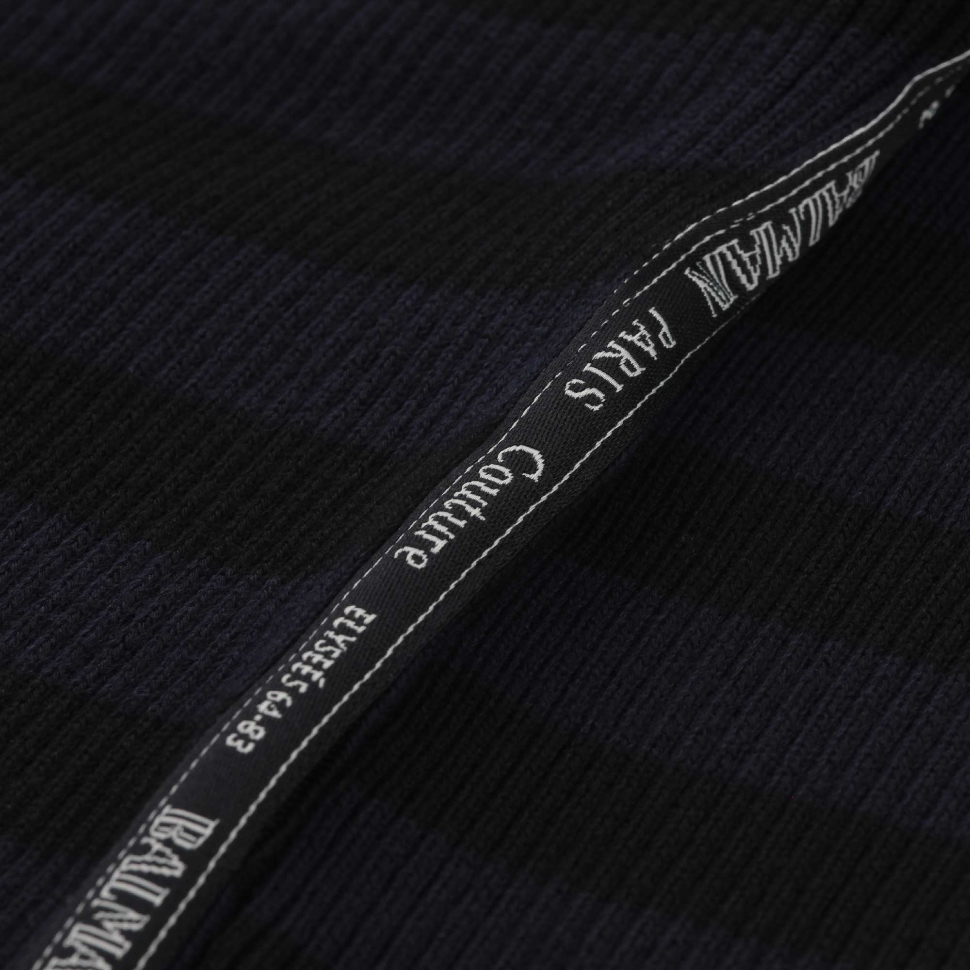 Dolcevita Nero E Blu Firmato BALMAIN - annameglio.com abbigliamento moda