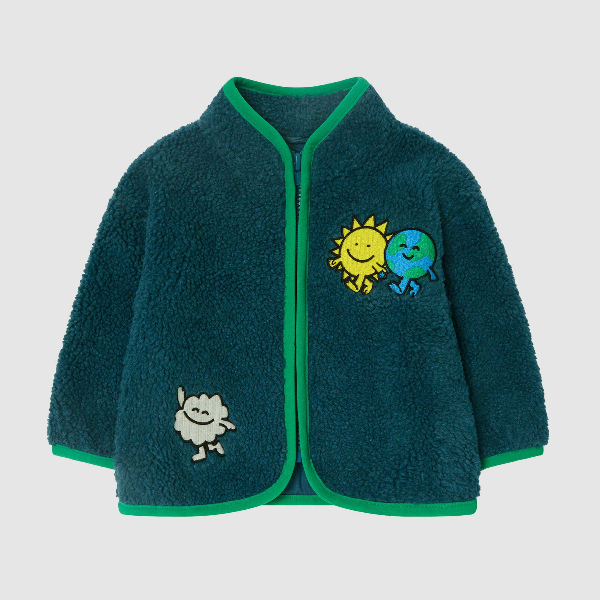 Maglia In Pile Azzurra Firmata STELLA MCCARTNEY - annameglio.com abbigliamento moda