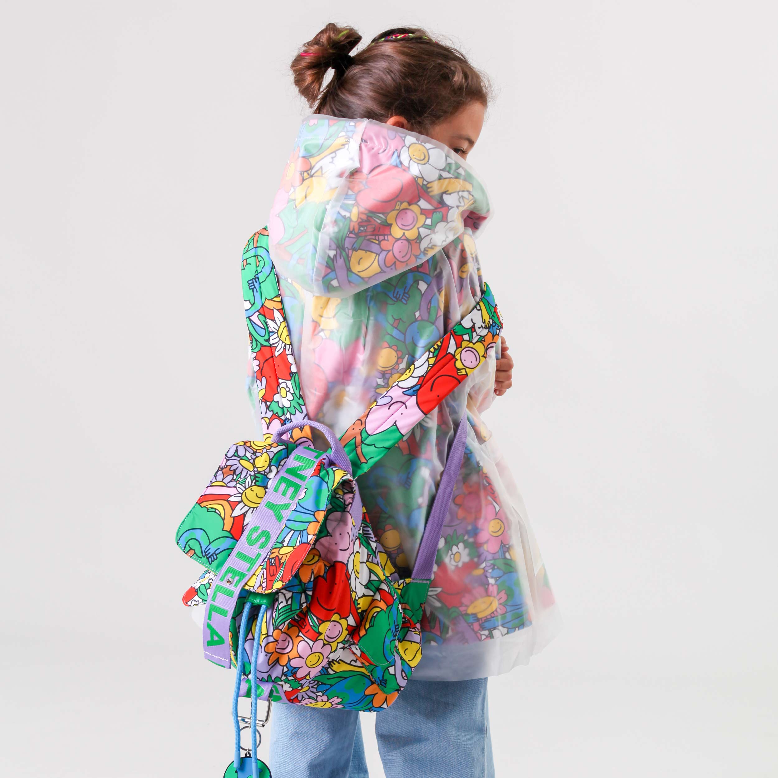 Impermeabile Con Stampa Firmato STELLA MCCARTNEY - annameglio.com abbigliamento moda