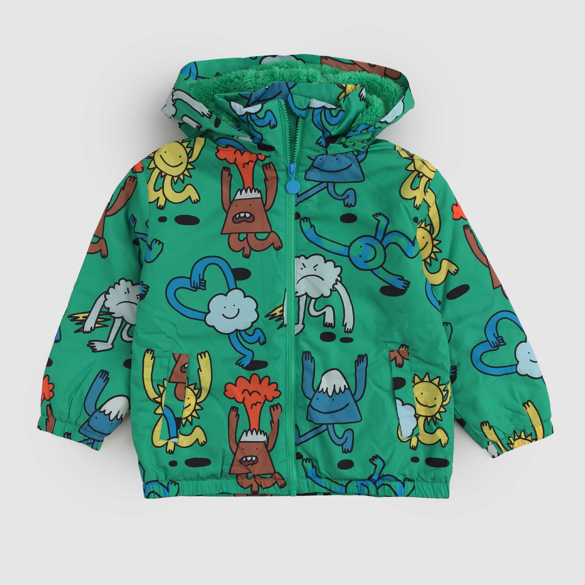 Giubbino Verde Con Stampe Firmato STELLA MCCARTNEY - annameglio.com abbigliamento moda