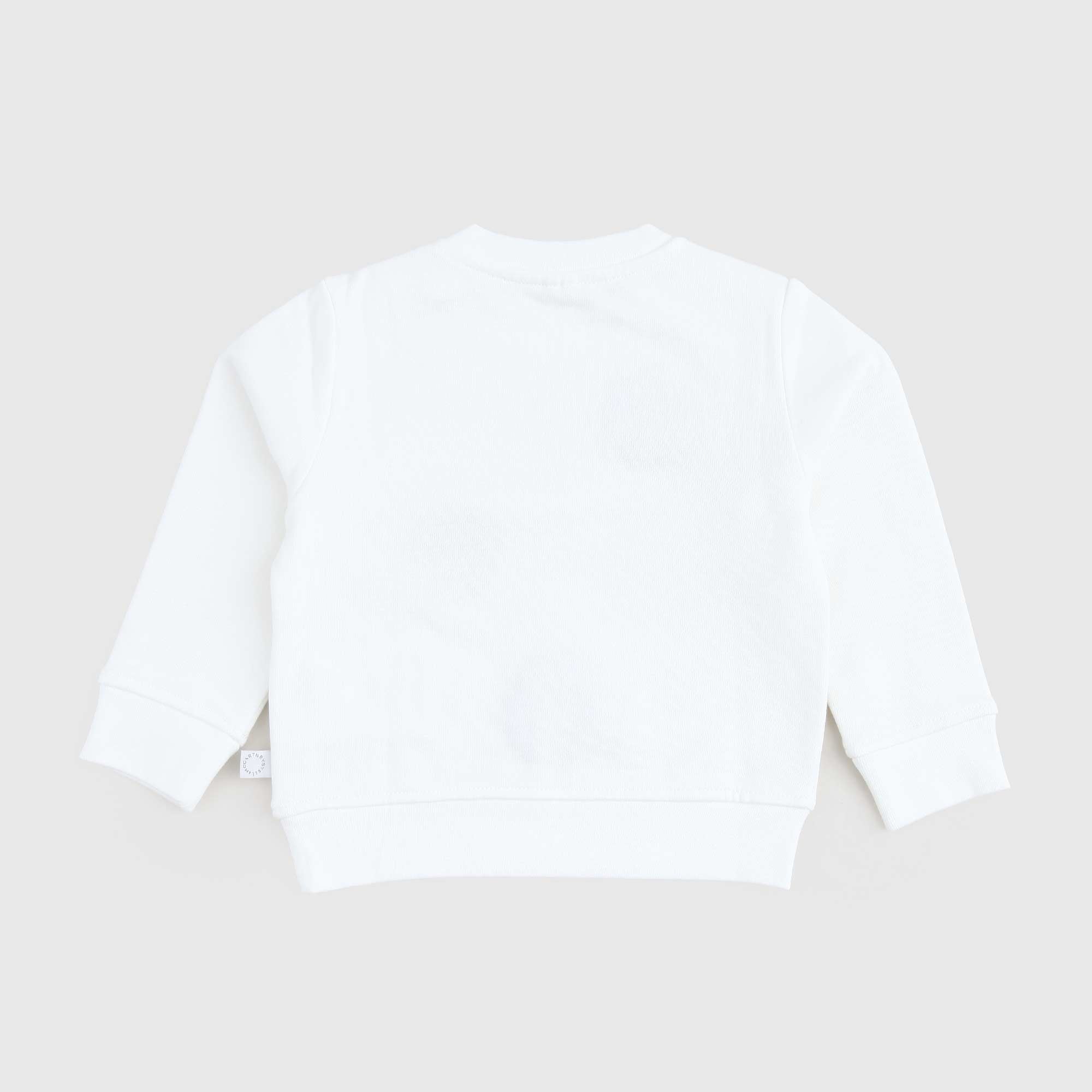 Felpa Bianca Con Stampe Firmata STELLA MCCARTNEY - annameglio.com abbigliamento moda