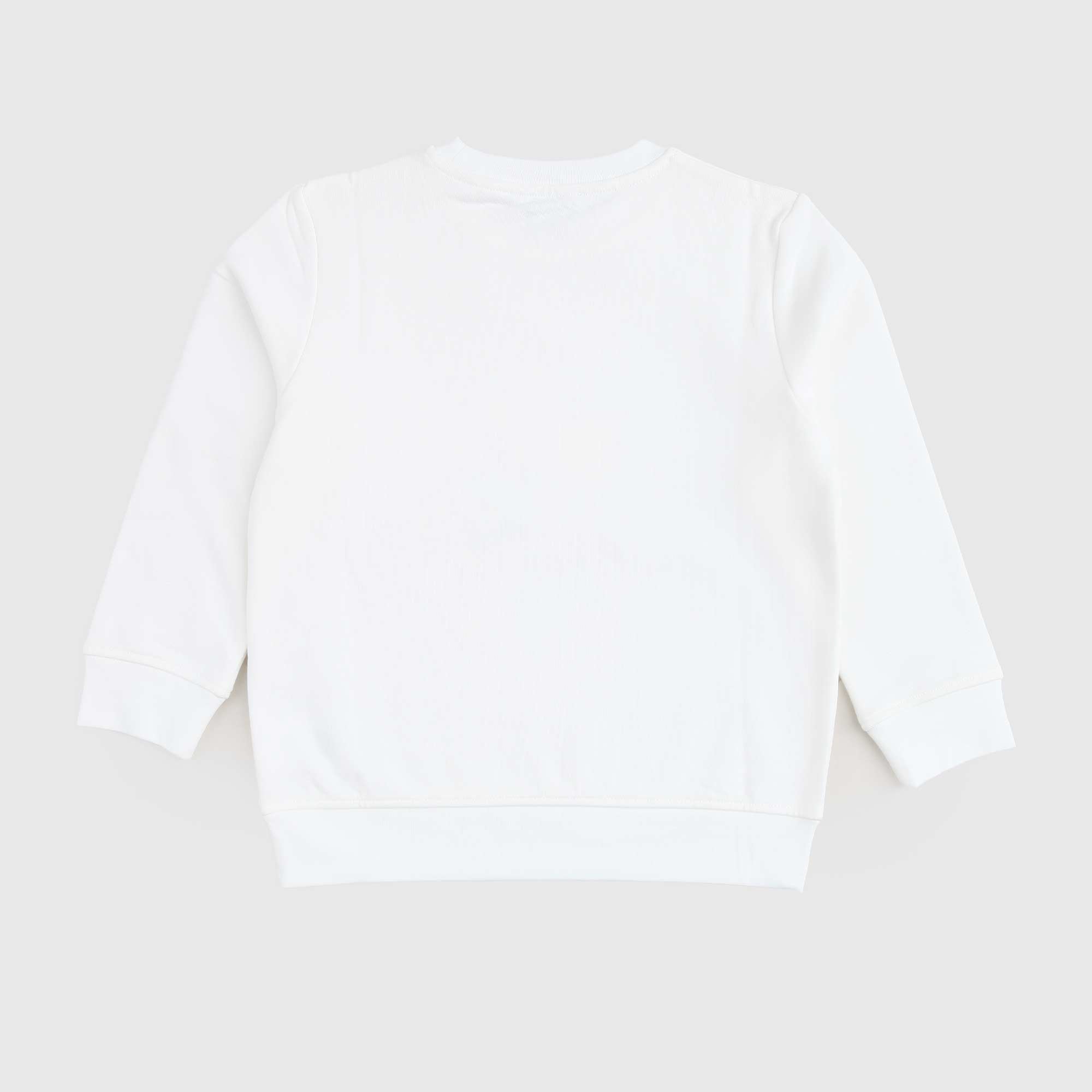 Felpa Bianca Logo Tondo Firmata STELLA MCCARTNEY - annameglio.com abbigliamento moda