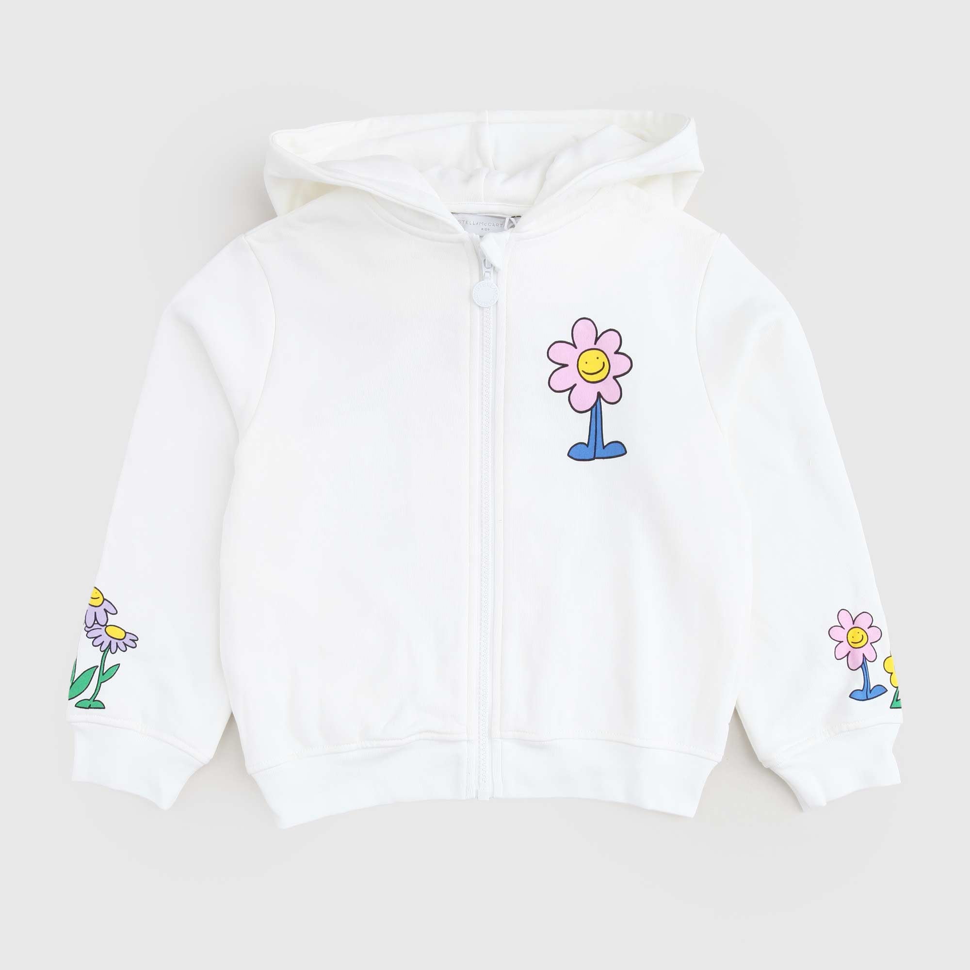 Felpa Con Zip E Cappuccio Firmata STELLA MCCARTNEY - annameglio.com abbigliamento moda