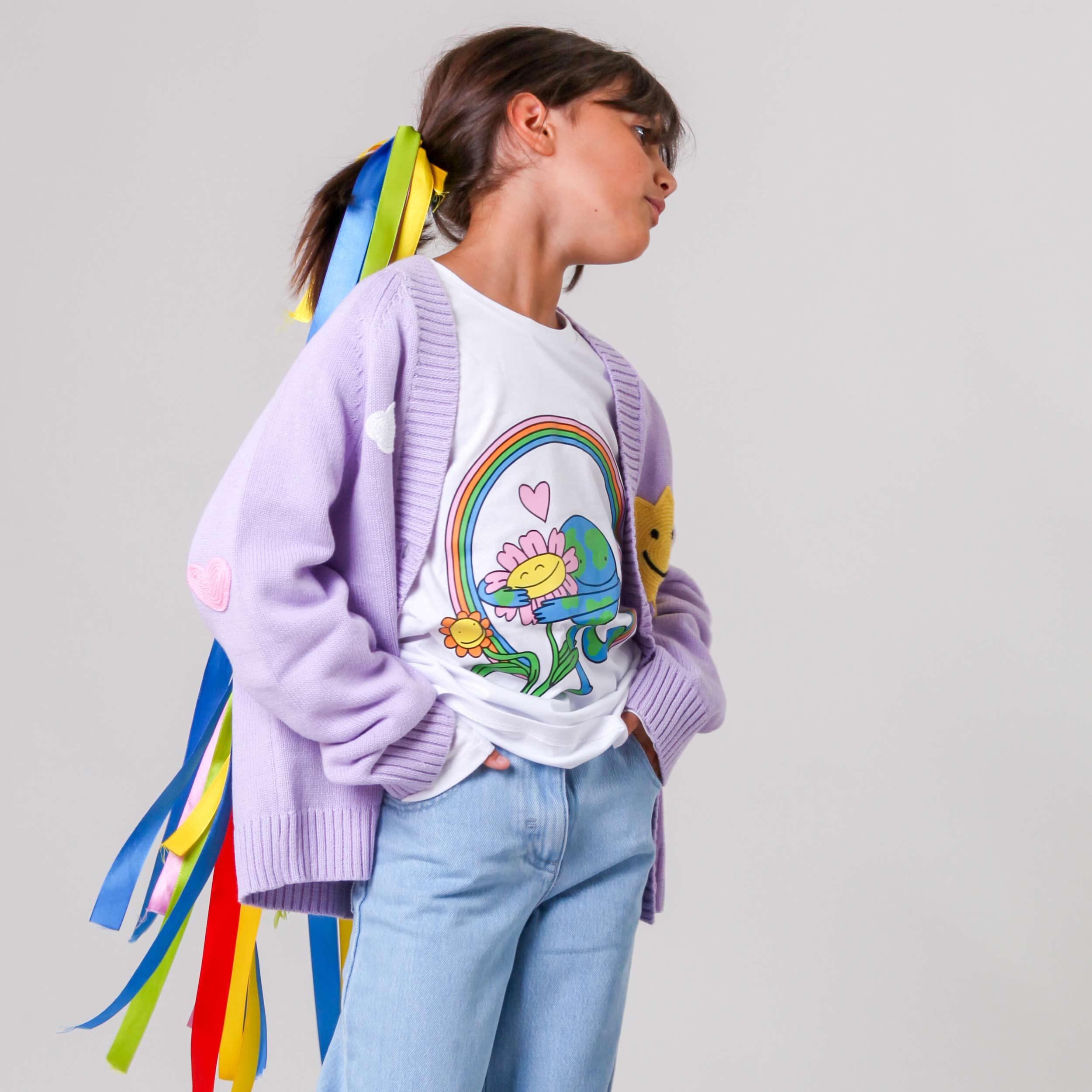 T-shirt Bianca Con Stampe Firmata STELLA MCCARTNEY - annameglio.com abbigliamento moda