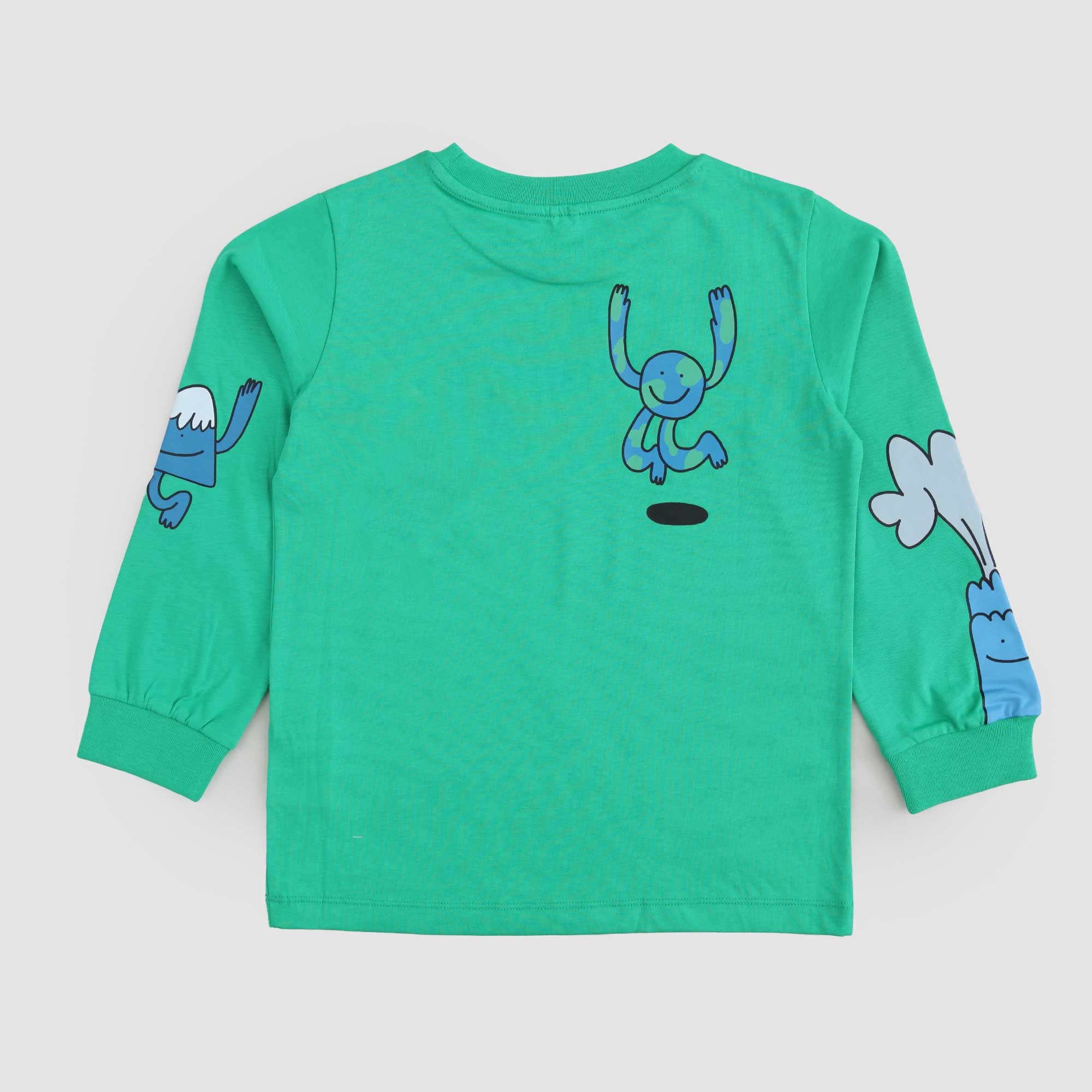 T-shirt Verde Con Stampe Firmata STELLA MCCARTNEY - annameglio.com abbigliamento moda