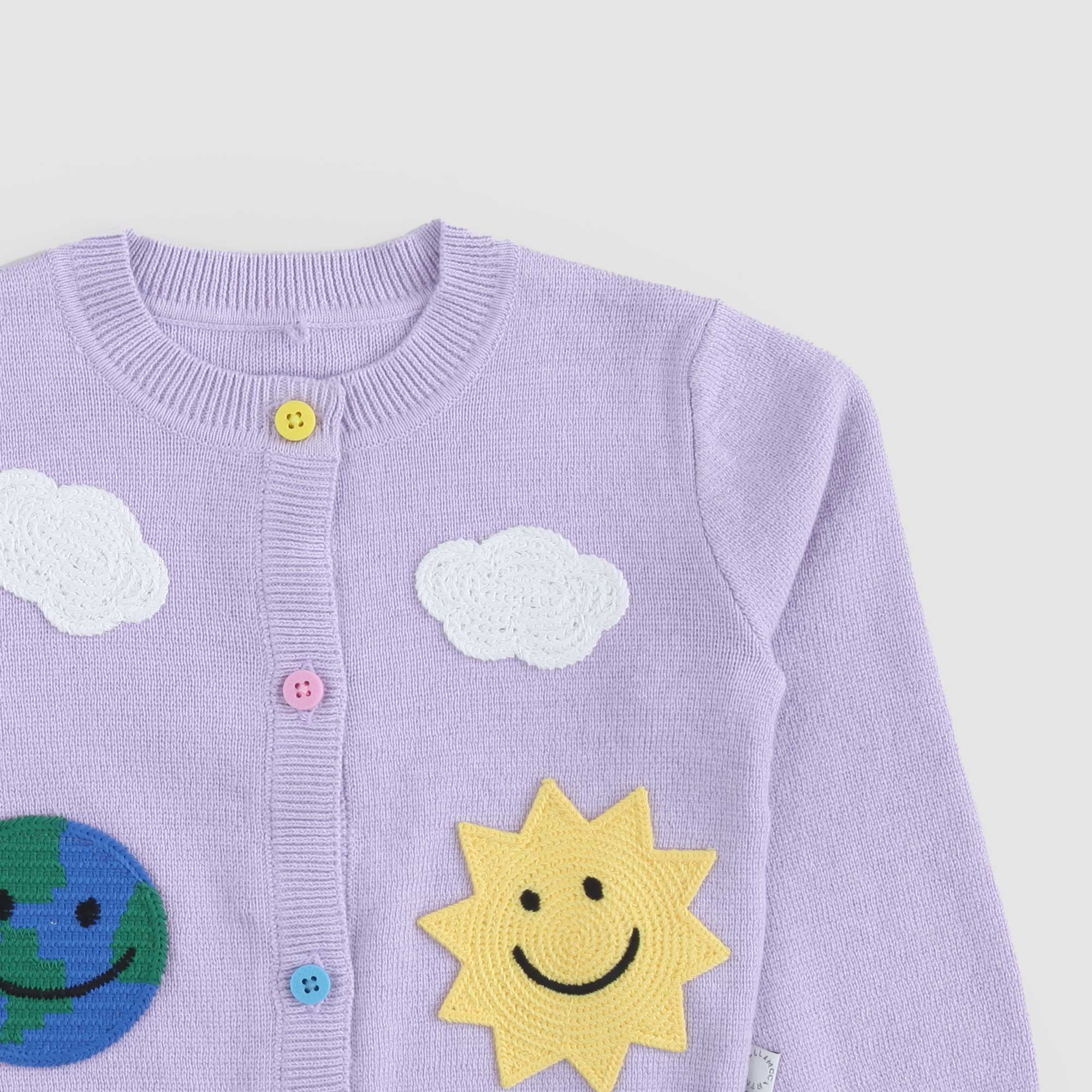 Cardigan Glicine Firmata STELLA MCCARTNEY - annameglio.com abbigliamento moda