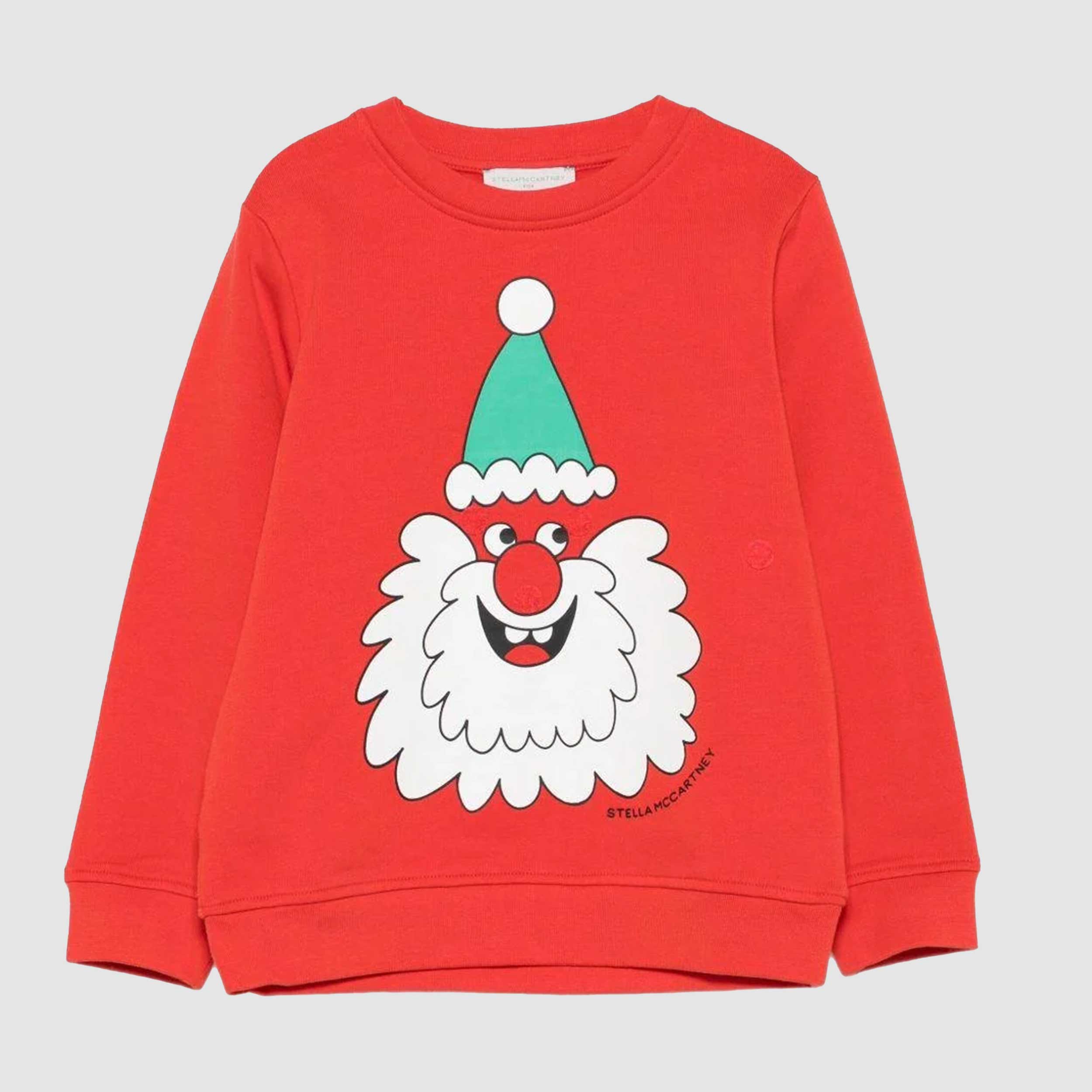 Felpa Rossa Natale Firmata STELLA MCCARTNEY - annameglio.com abbigliamento moda