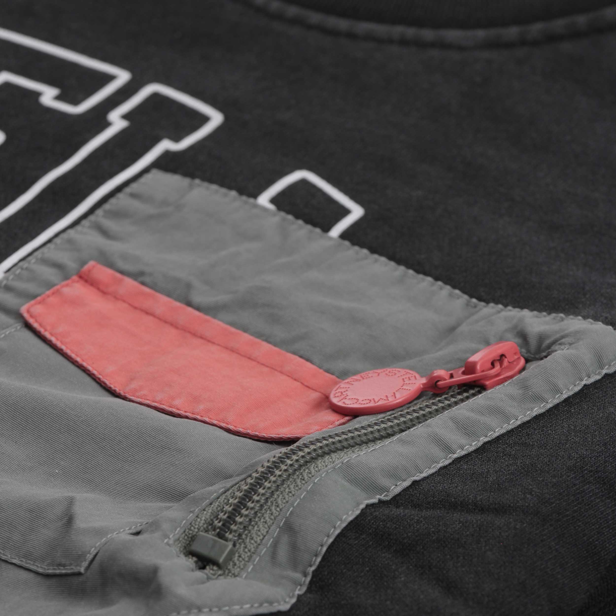 Felpa Nera Con Taschino Firmata STELLA MCCARTNEY - annameglio.com abbigliamento moda