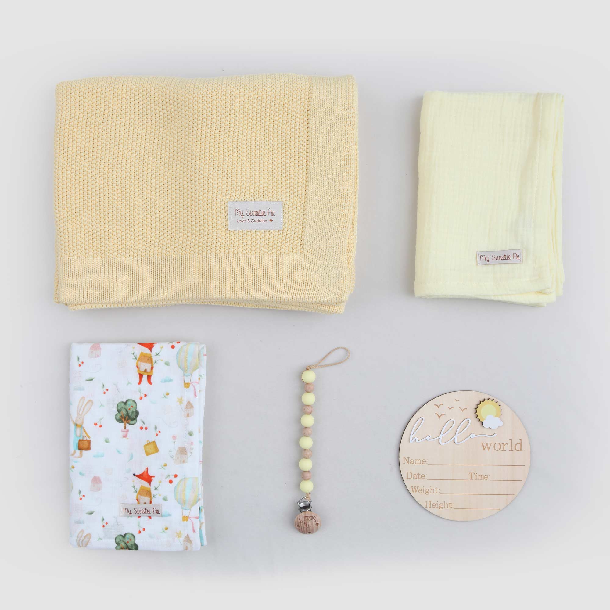 Box Coperta Gialla Firmata MY SWEETIE PIE - annameglio.com abbigliamento moda