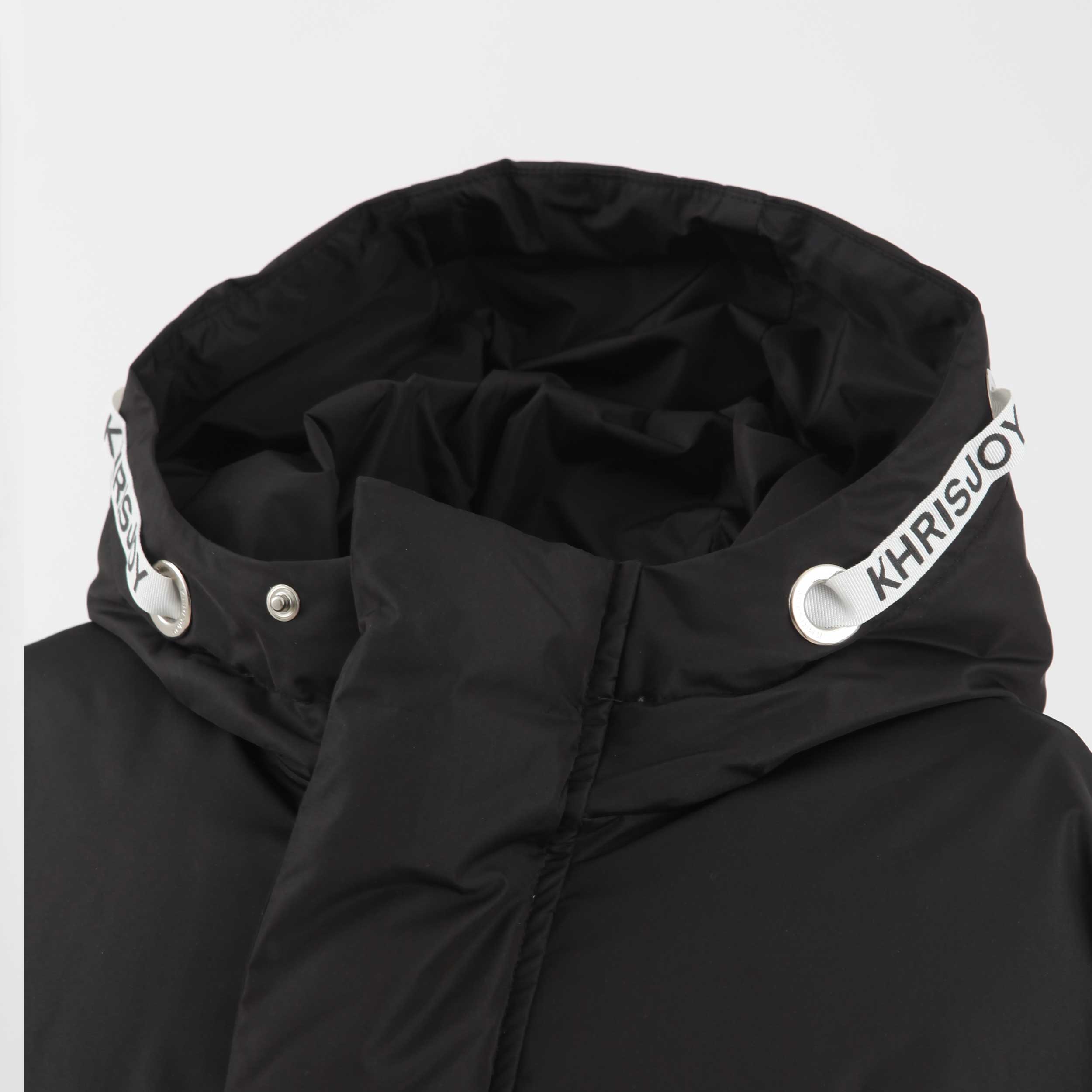Piumino Lungo Trapuntato Nero Firmato KHRISJOY - annameglio.com abbigliamento moda