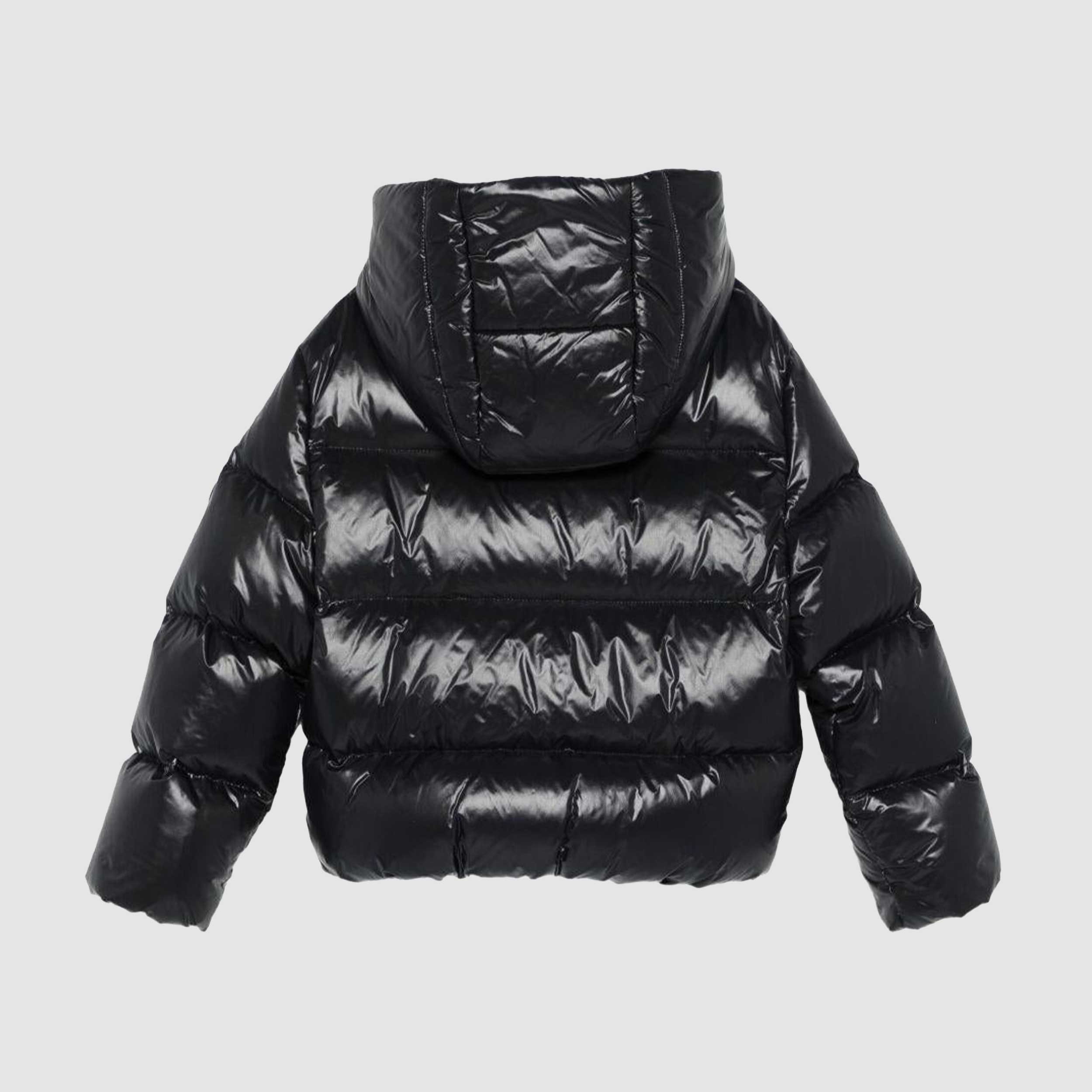 Piumino Nero Con Cappuccio Firmato FAY JUNIOR - annameglio.com abbigliamento moda