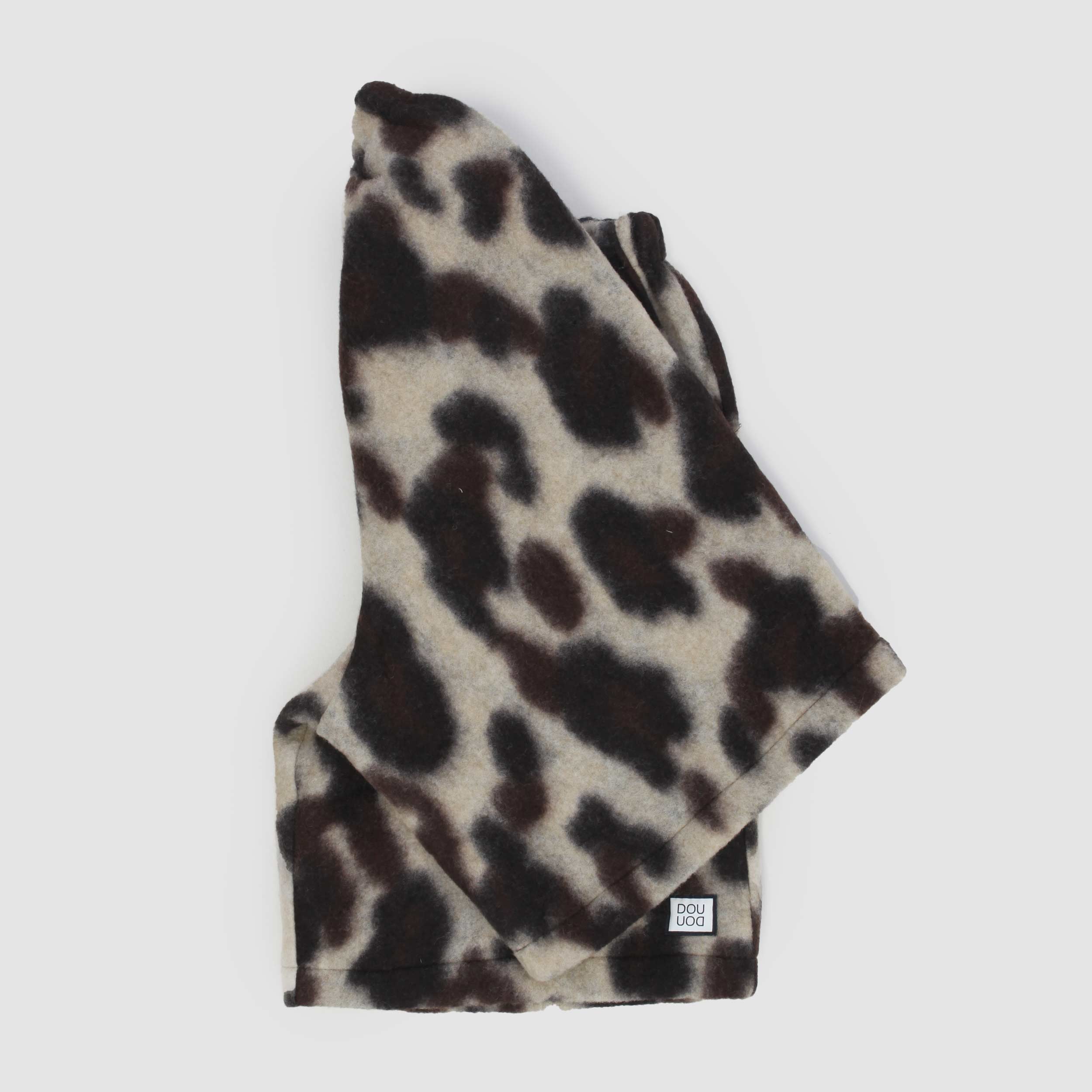 Bermuda Marrone Beige In Misto Lana Firmato DOUUOD - annameglio.com abbigliamento moda