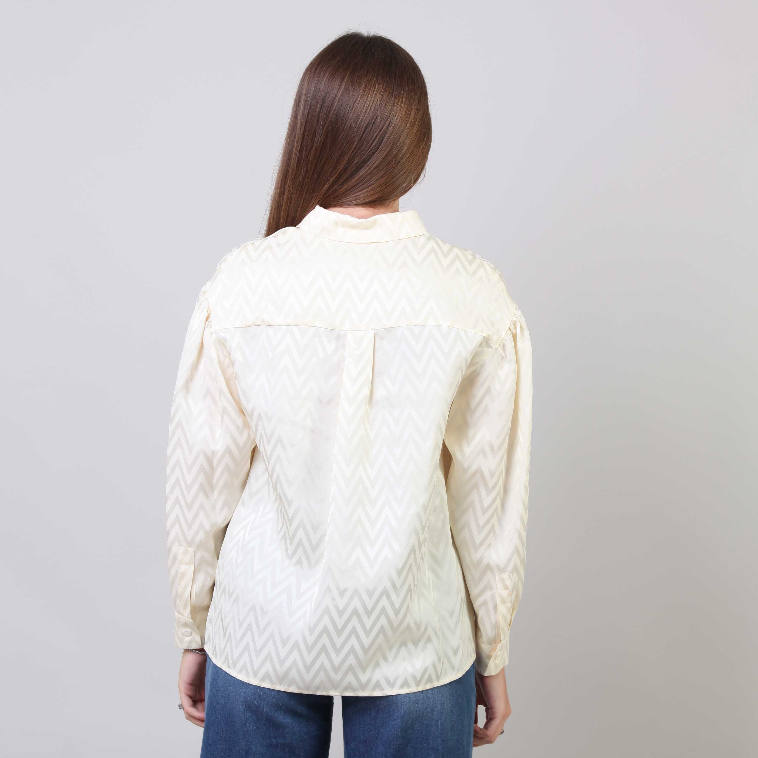 Light Beige Shirt in Fabric by MISSONI