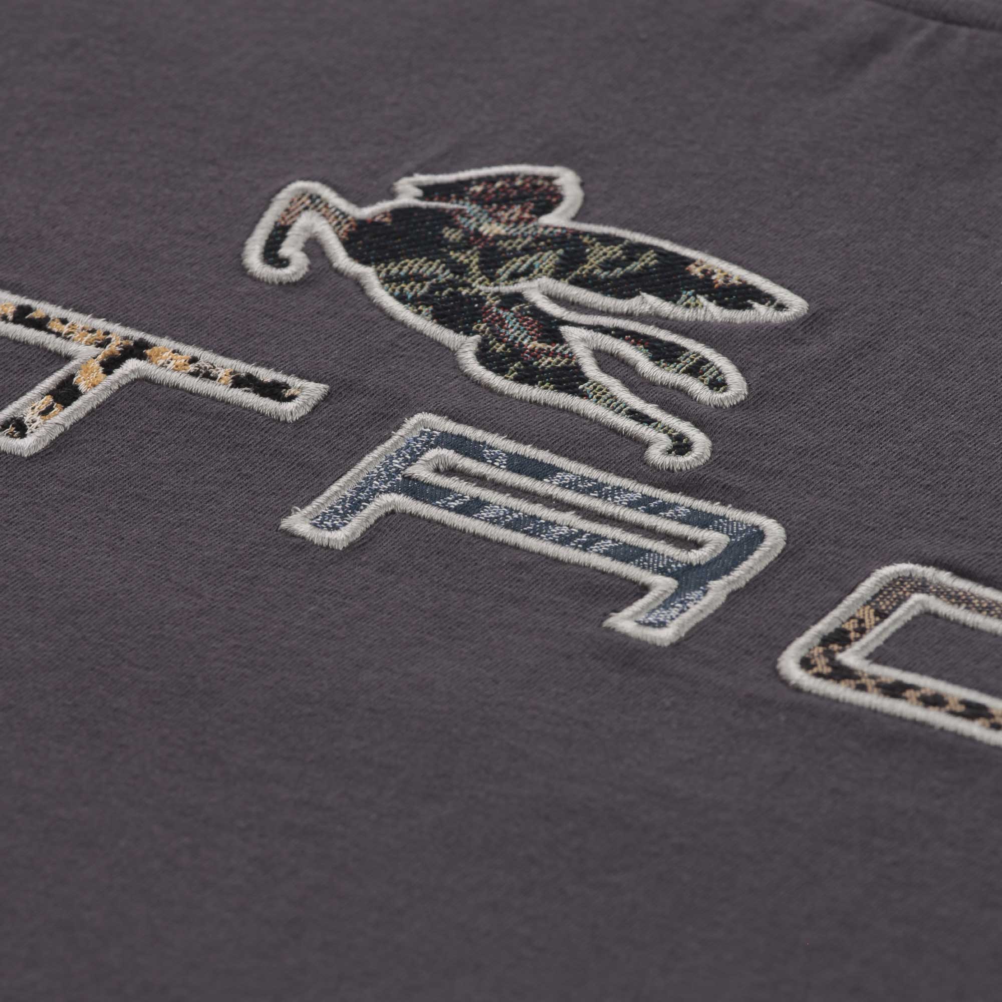 T-shirt Bianca Con Logo Grigio Firmata ETRO - annameglio.com abbigliamento moda