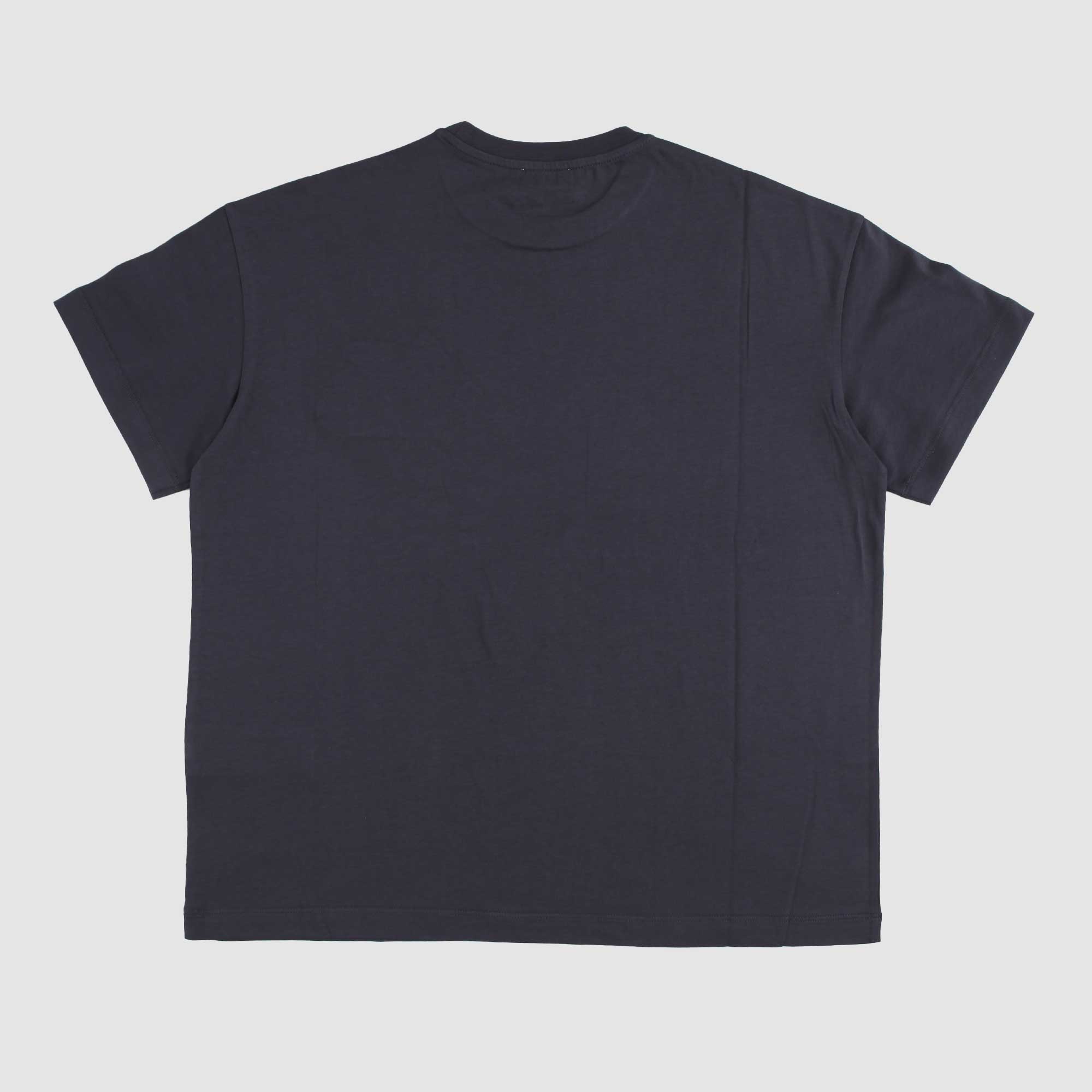 T-shirt Blu Con Logo Ocra Firmata ETRO - annameglio.com abbigliamento moda