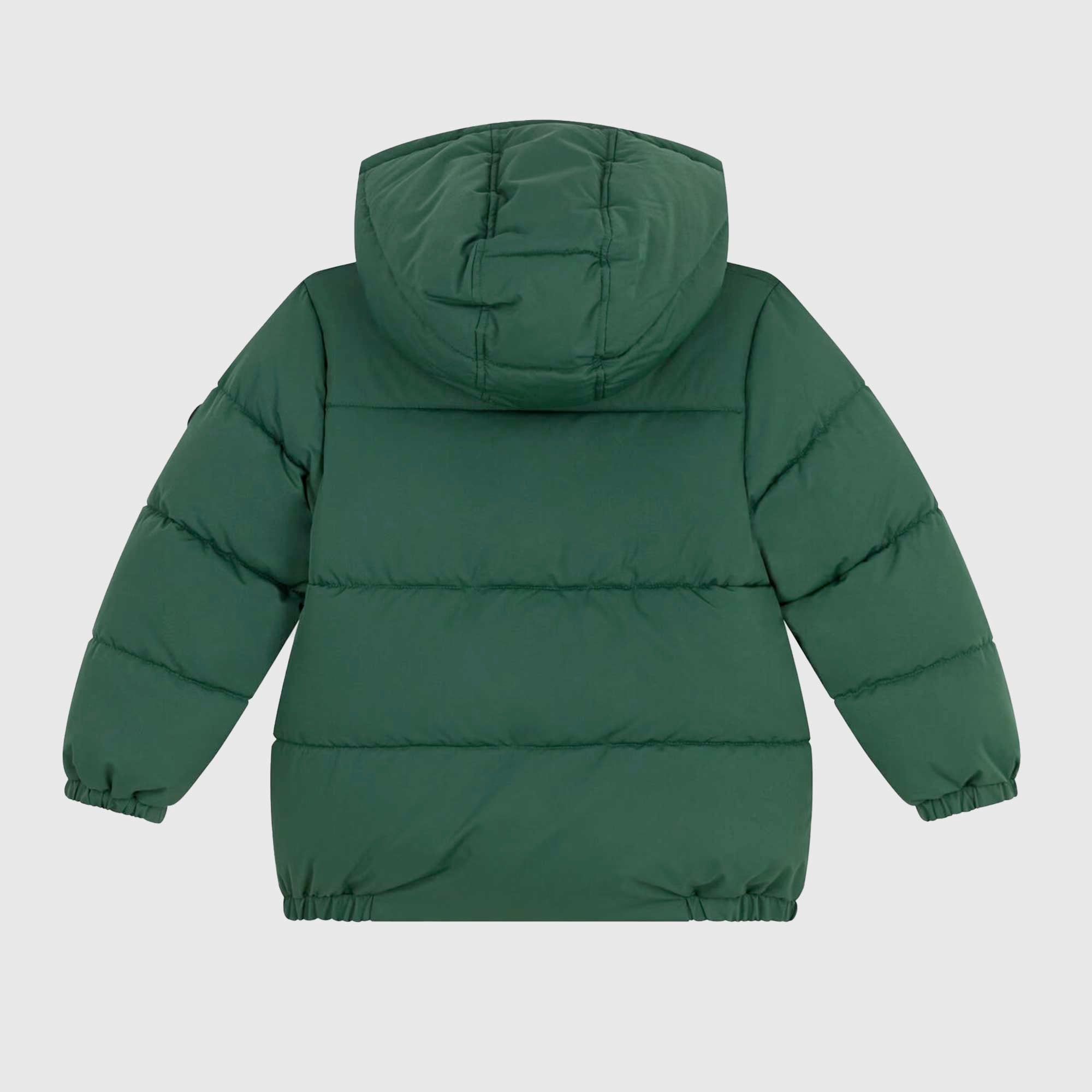 Piumino Verde Tinta Unita Firmato PETIT BATEAU - annameglio.com abbigliamento moda