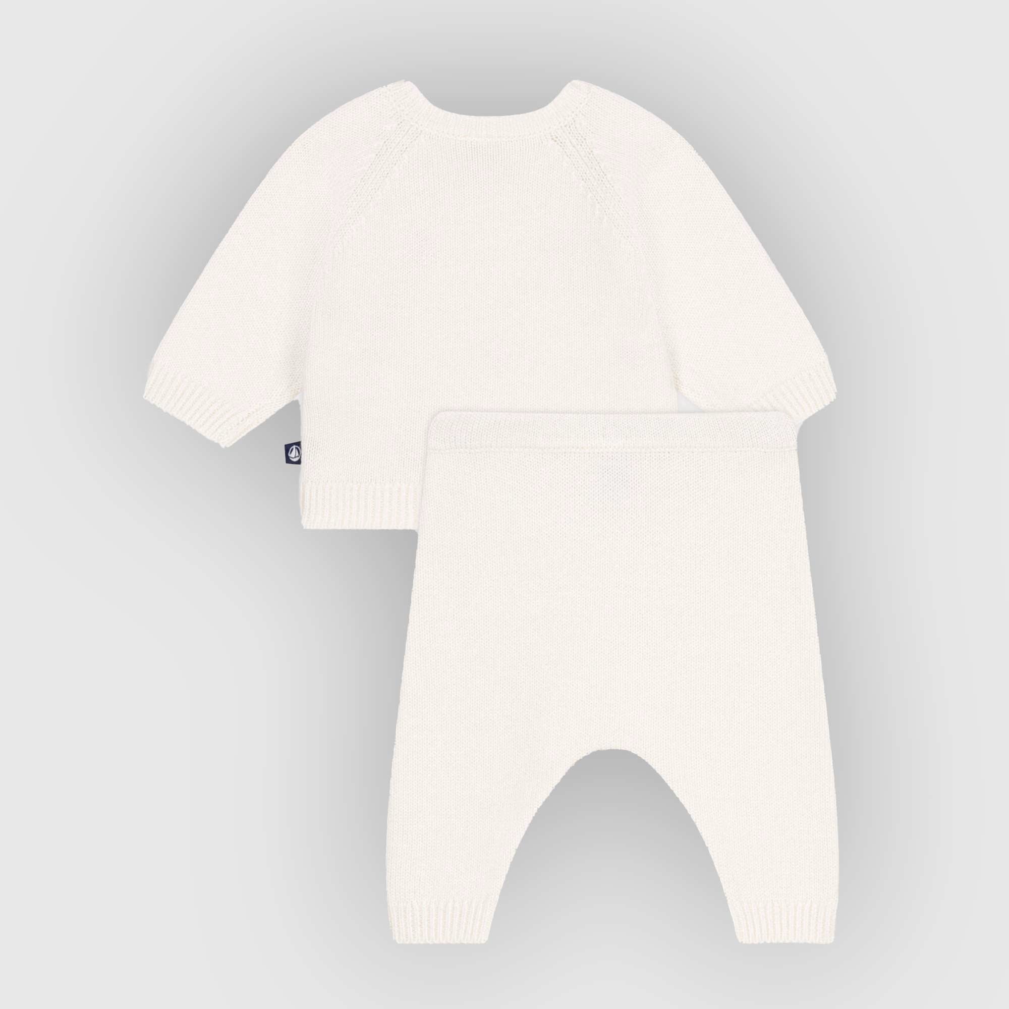 Set 2 Pezzi In Maglia Con Cuori By PETIT BATEAU - annameglio.com abbigliamento moda