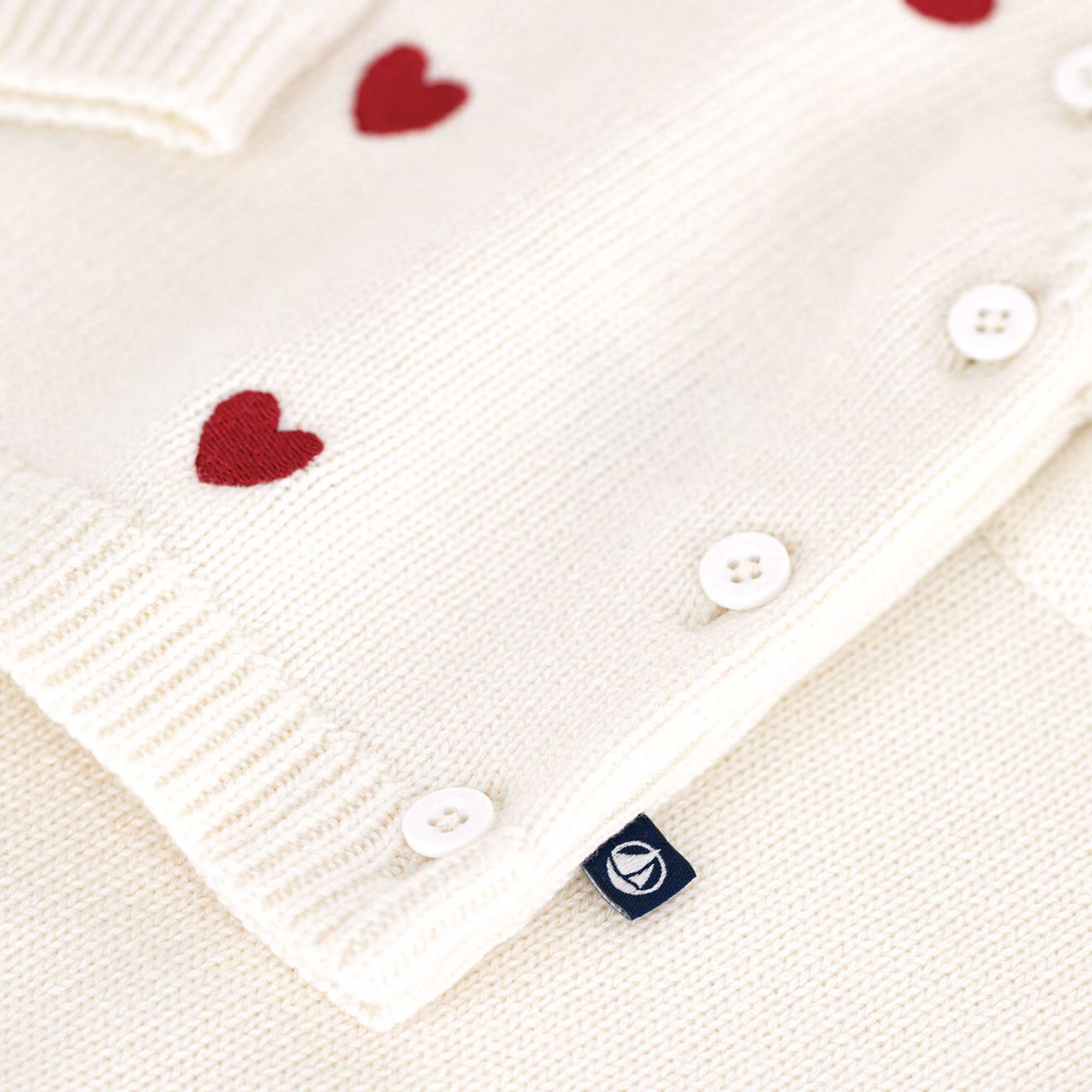 Set 2 Pezzi In Maglia Con Cuori By PETIT BATEAU - annameglio.com abbigliamento moda