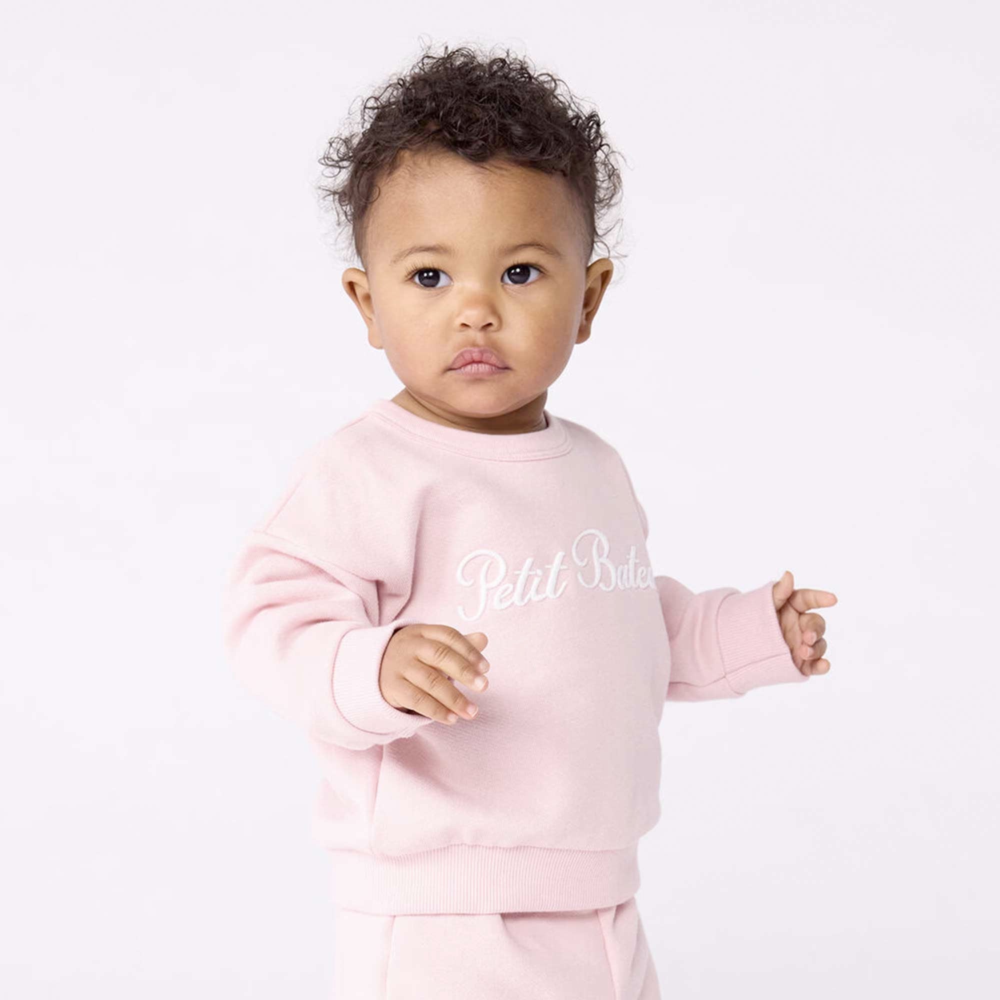 Felpa In Cotone Rosa Firmata PETIT BATEAU - annameglio.com abbigliamento moda
