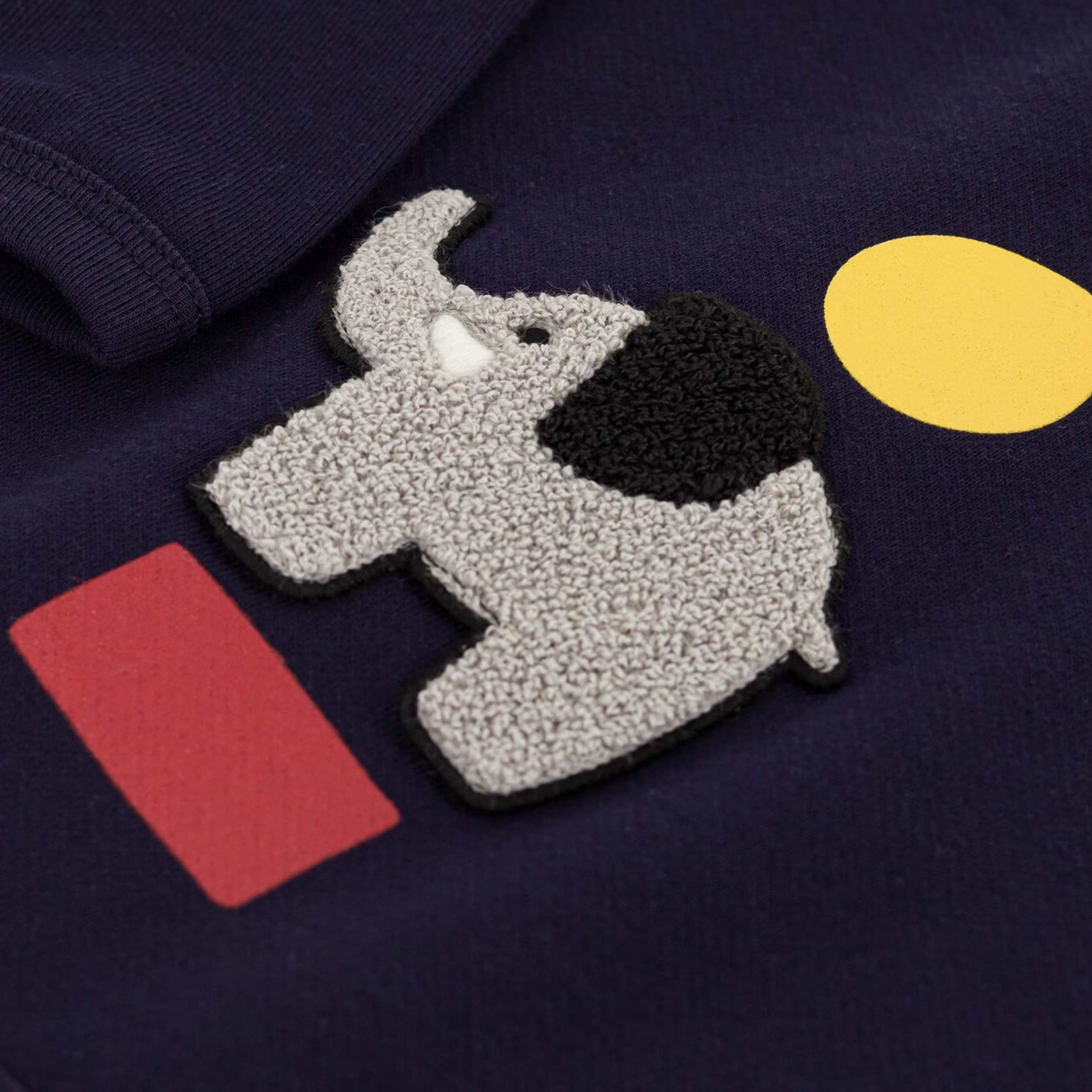 Felpa Stampato Elefante Firmata PETIT BATEAU - annameglio.com abbigliamento moda