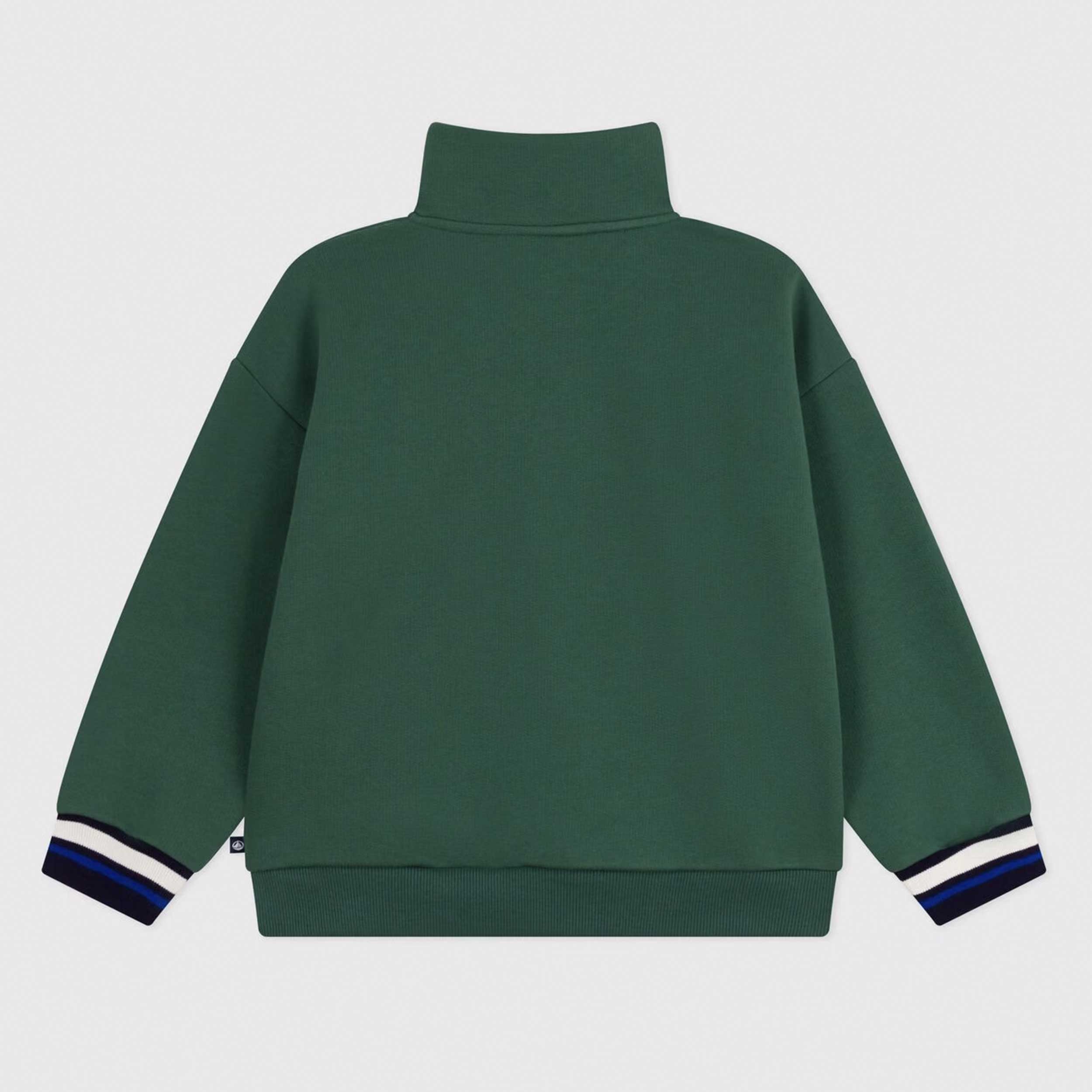 Felpa Con Mezza Cerniera Firmata PETIT BATEAU - annameglio.com abbigliamento moda