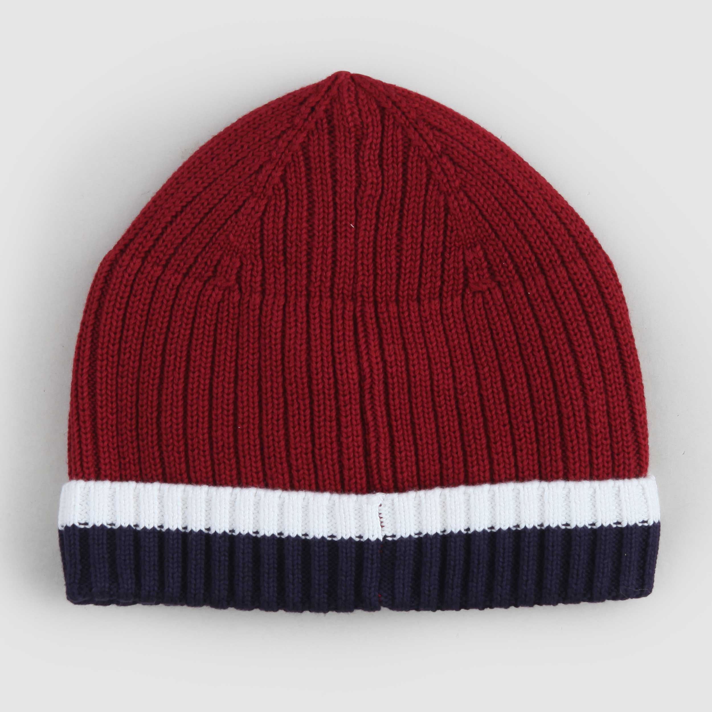 Cappello Bicolore A Coste Firmato PETIT BATEAU - annameglio.com abbigliamento moda