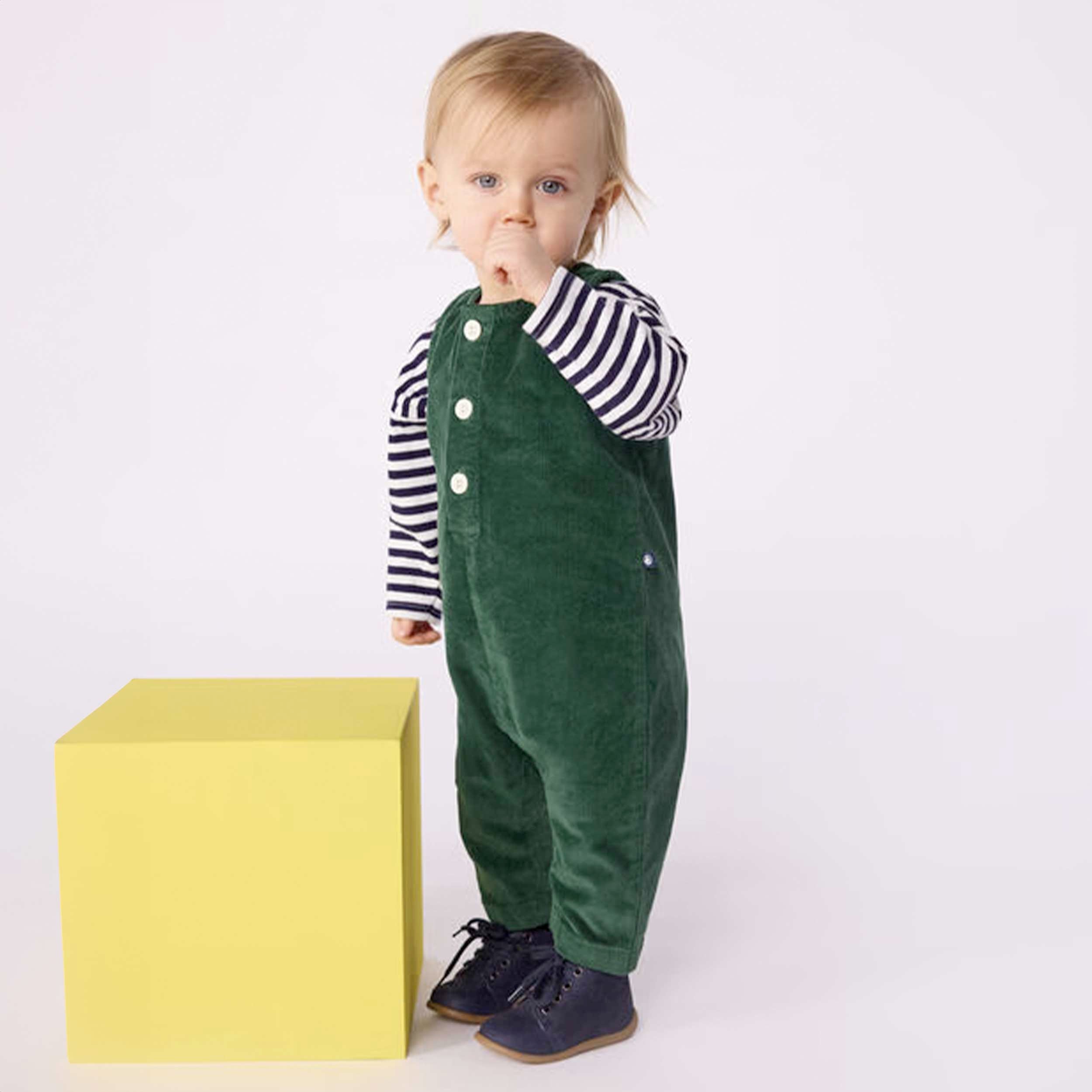 Tutina Lunga Verde Firmata PETIT BATEAU - annameglio.com abbigliamento moda