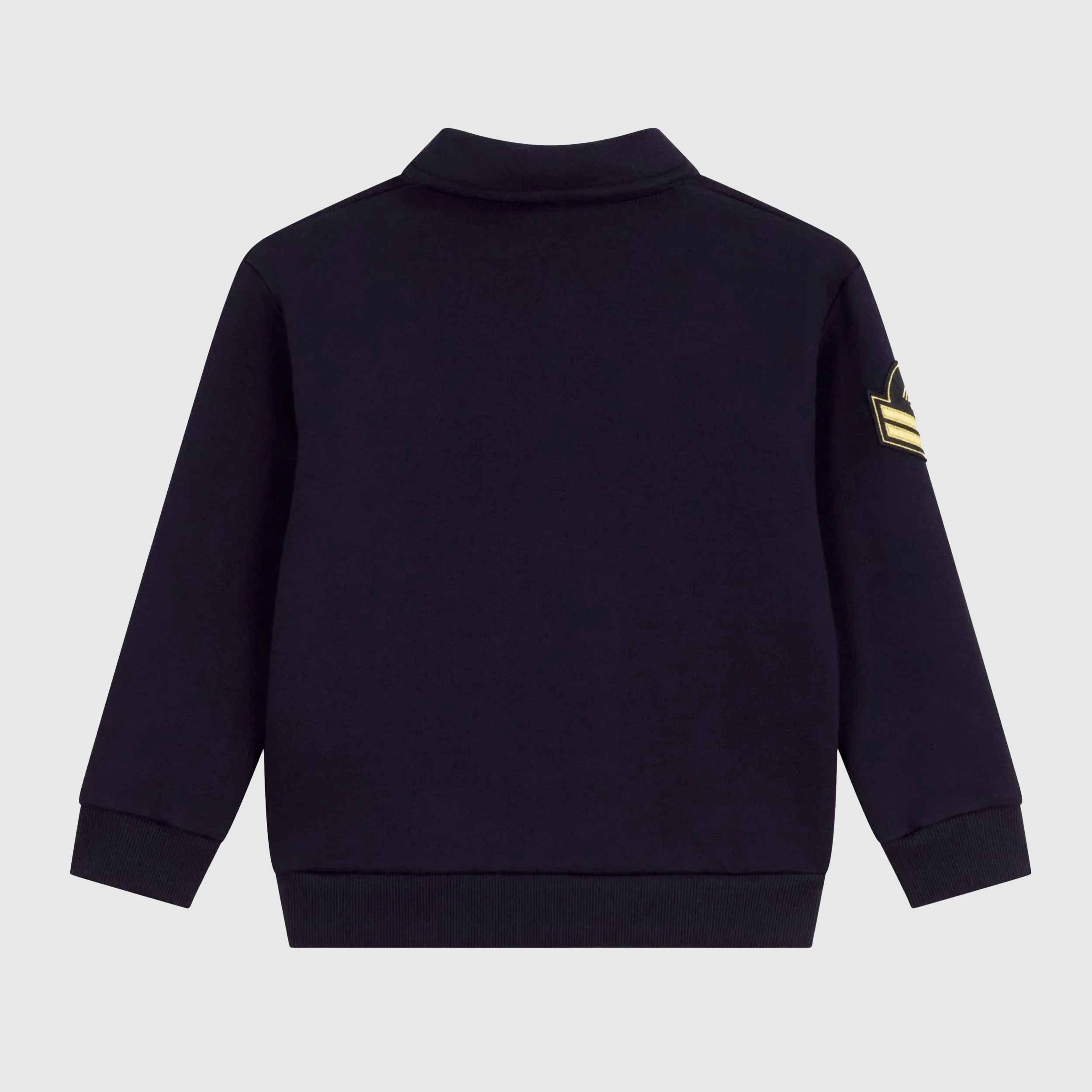 Felpa Blu Modello Polo Firmata PETIT BATEAU - annameglio.com abbigliamento moda