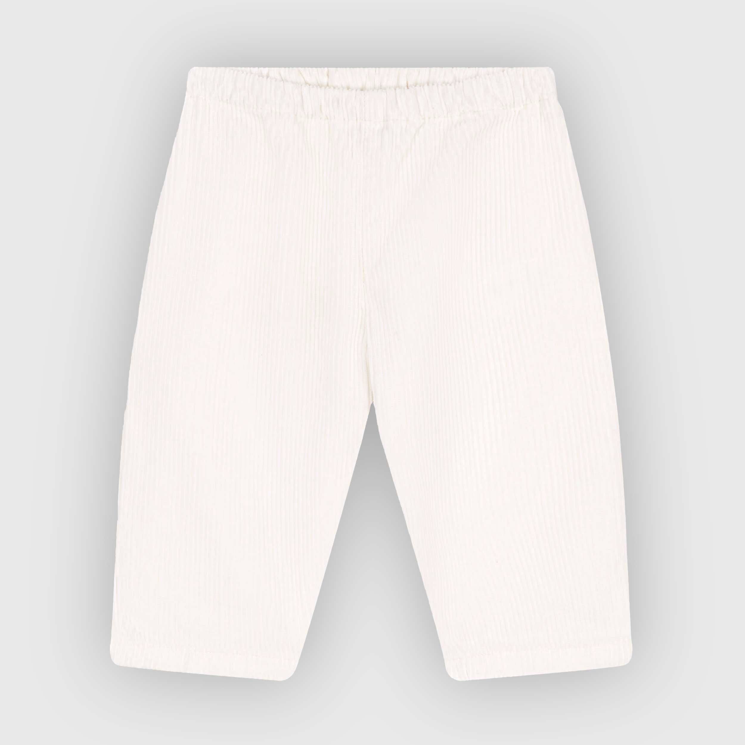 Pantaloni In Velluto Bianco Firmato PETIT BATEAU - annameglio.com abbigliamento moda