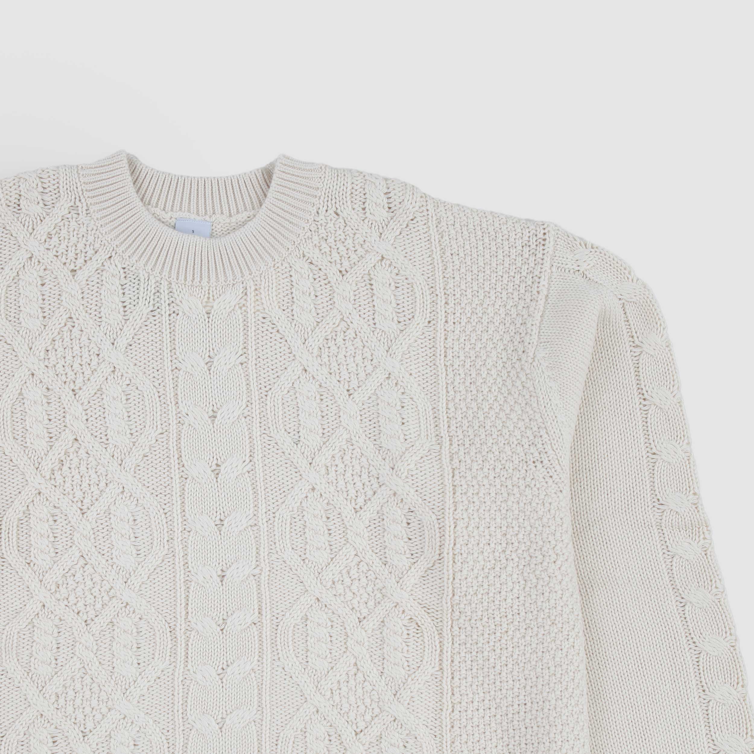 Maglioncino Beige A Trecce Firmato PETIT BATEAU - annameglio.com abbigliamento moda