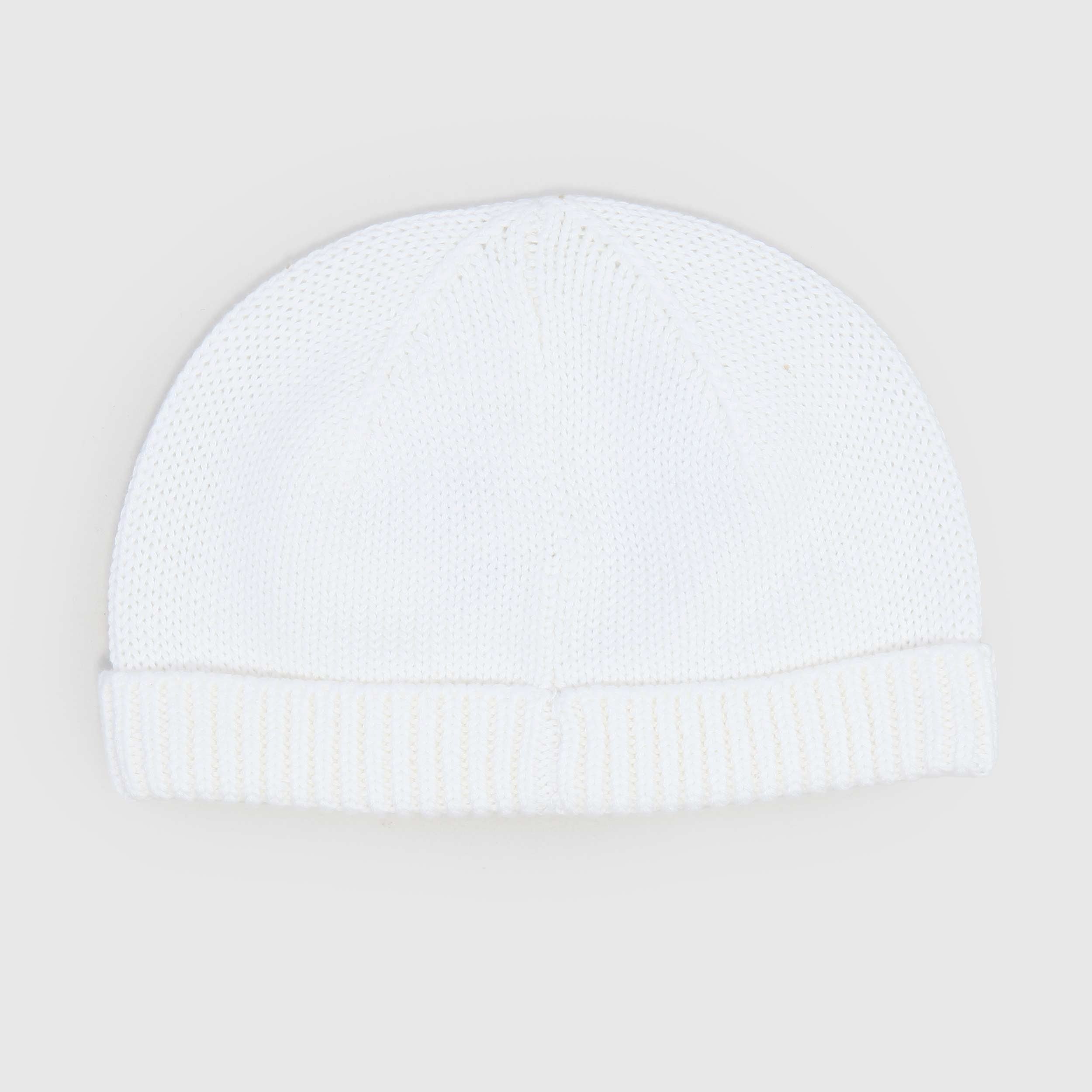 Cuffietta Bianca In Cotone Firmata PETIT BATEAU - annameglio.com abbigliamento moda